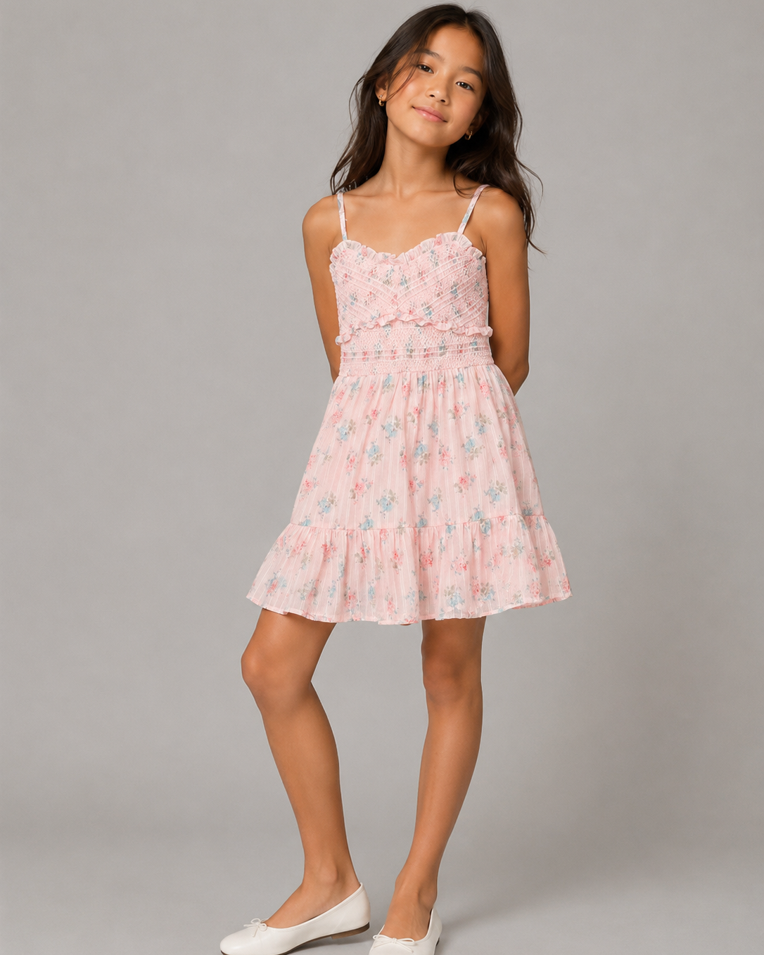 LoveShackFancy Girls Amrin Dress_ GD273