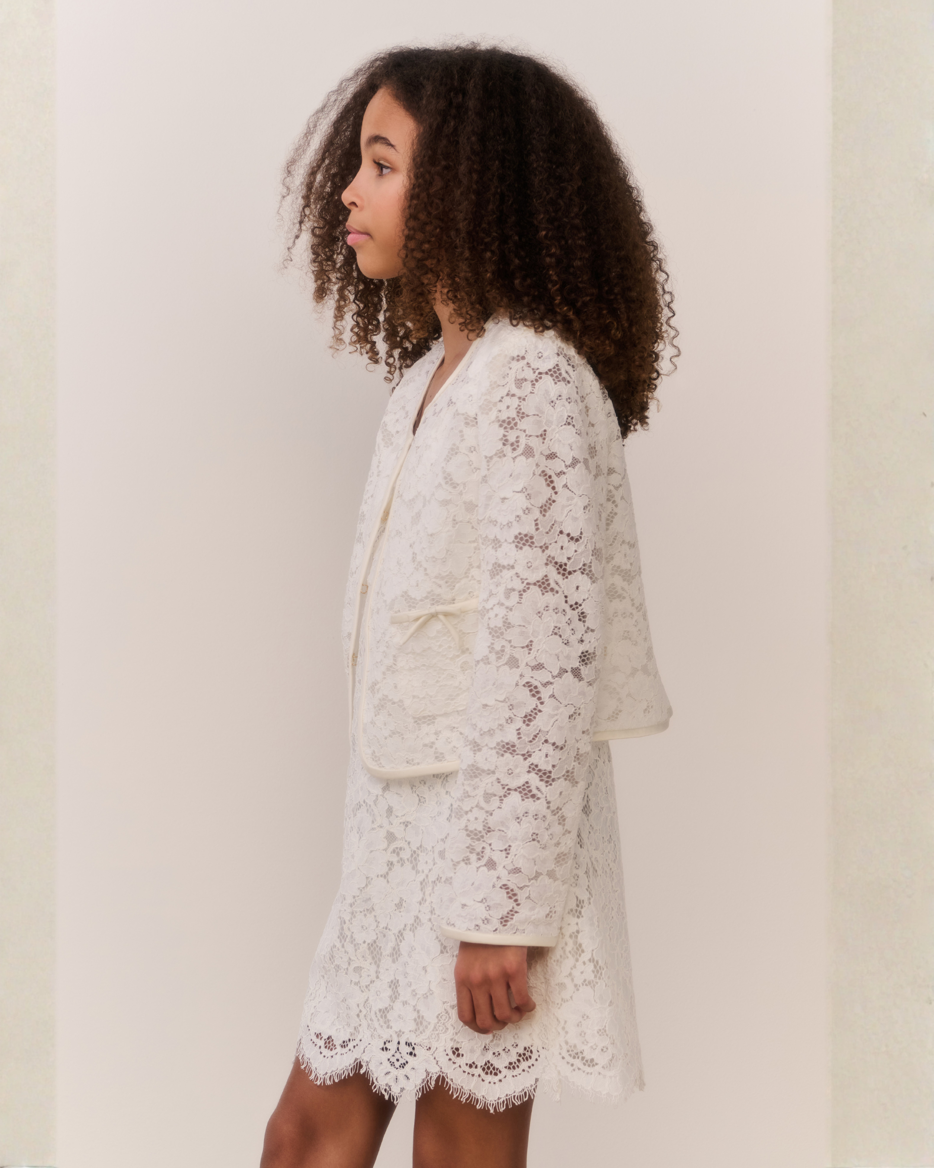 LoveShackFancy Girls Petaline Dress With Jacket_ GD256