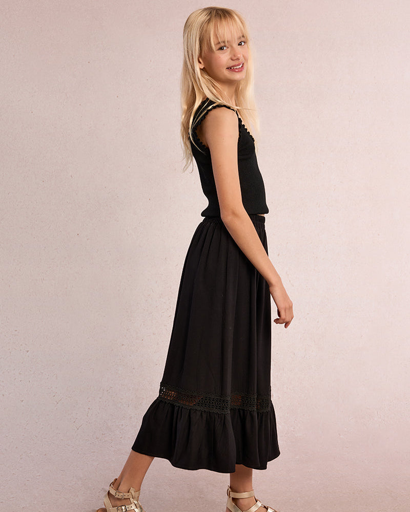 Mini Molly Girls Woven Skirt_ MN306EP