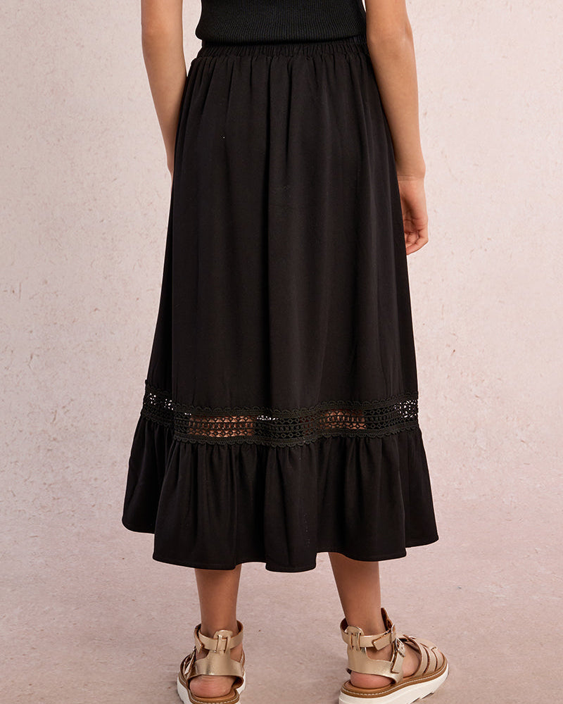 Mini Molly Girls Woven Skirt_ MN306EP