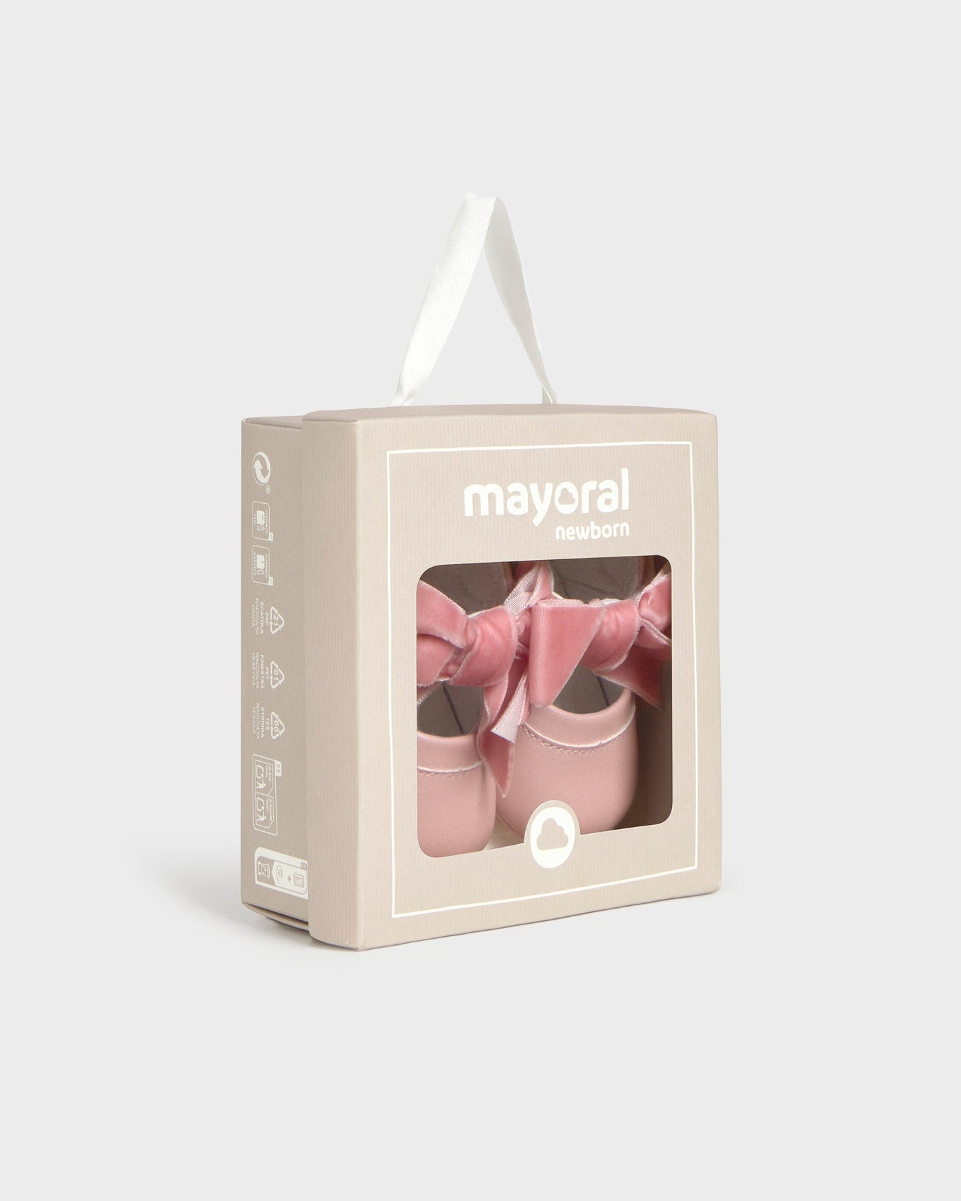 Mayoral Baby Girls Bow Buckle Shoes