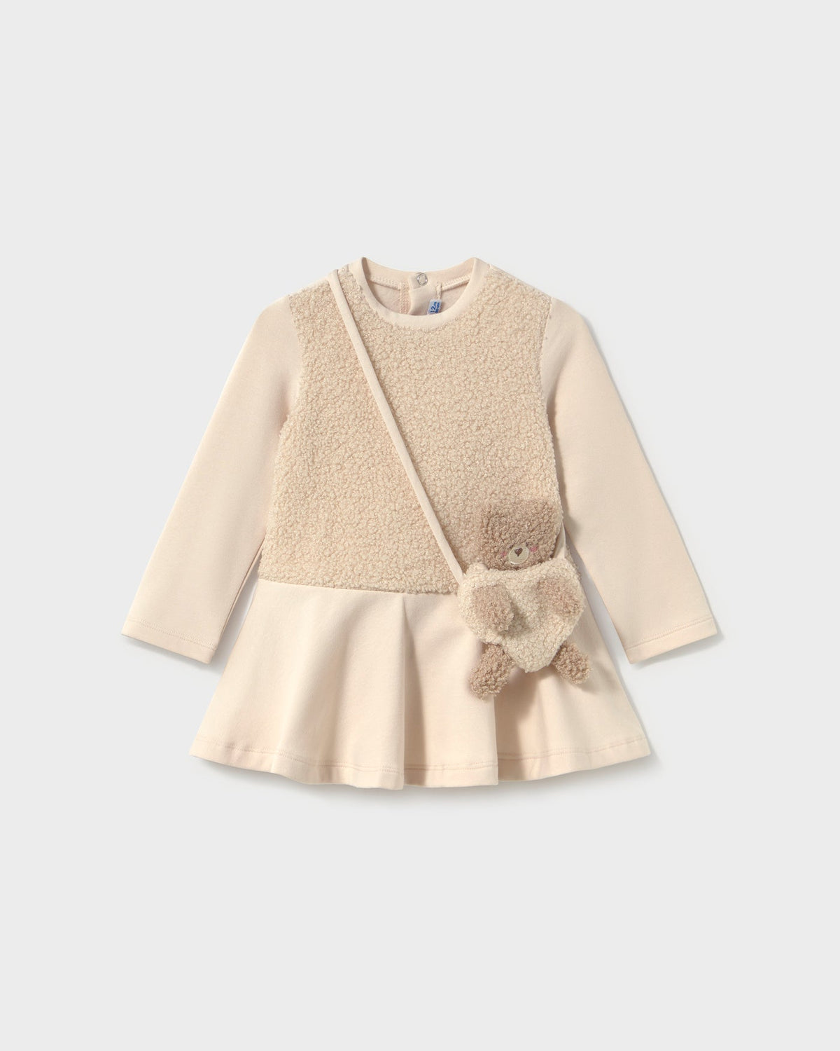 Mayoral Baby Girls Dress With Teddy Bag