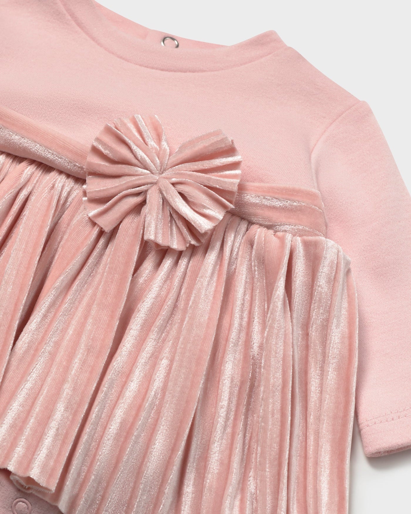 Mayoral Baby Girls Pleated Dress rose