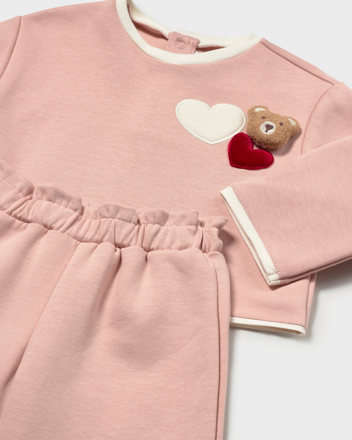 Mayoral Baby Girls Sweater & Pants Set blush