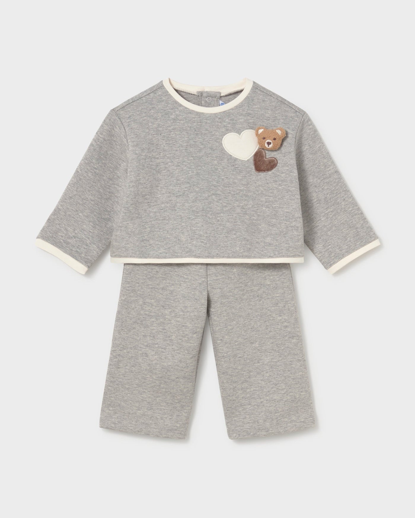 Mayoral Baby Girls Sweater & Pants Set grey