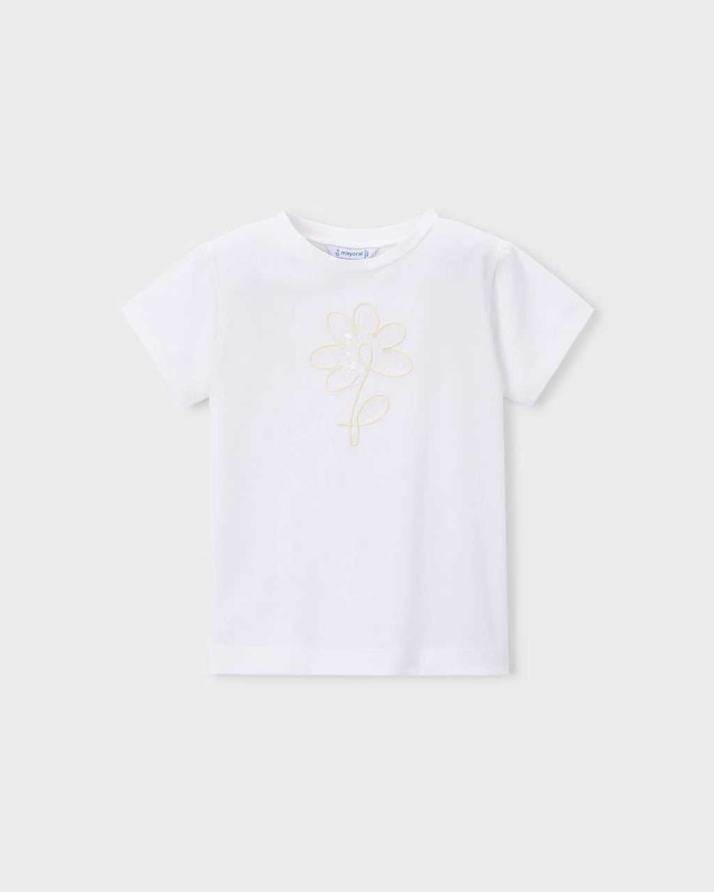 Mayoral Girls Basic Short Sleeve T-Shirt_ 174