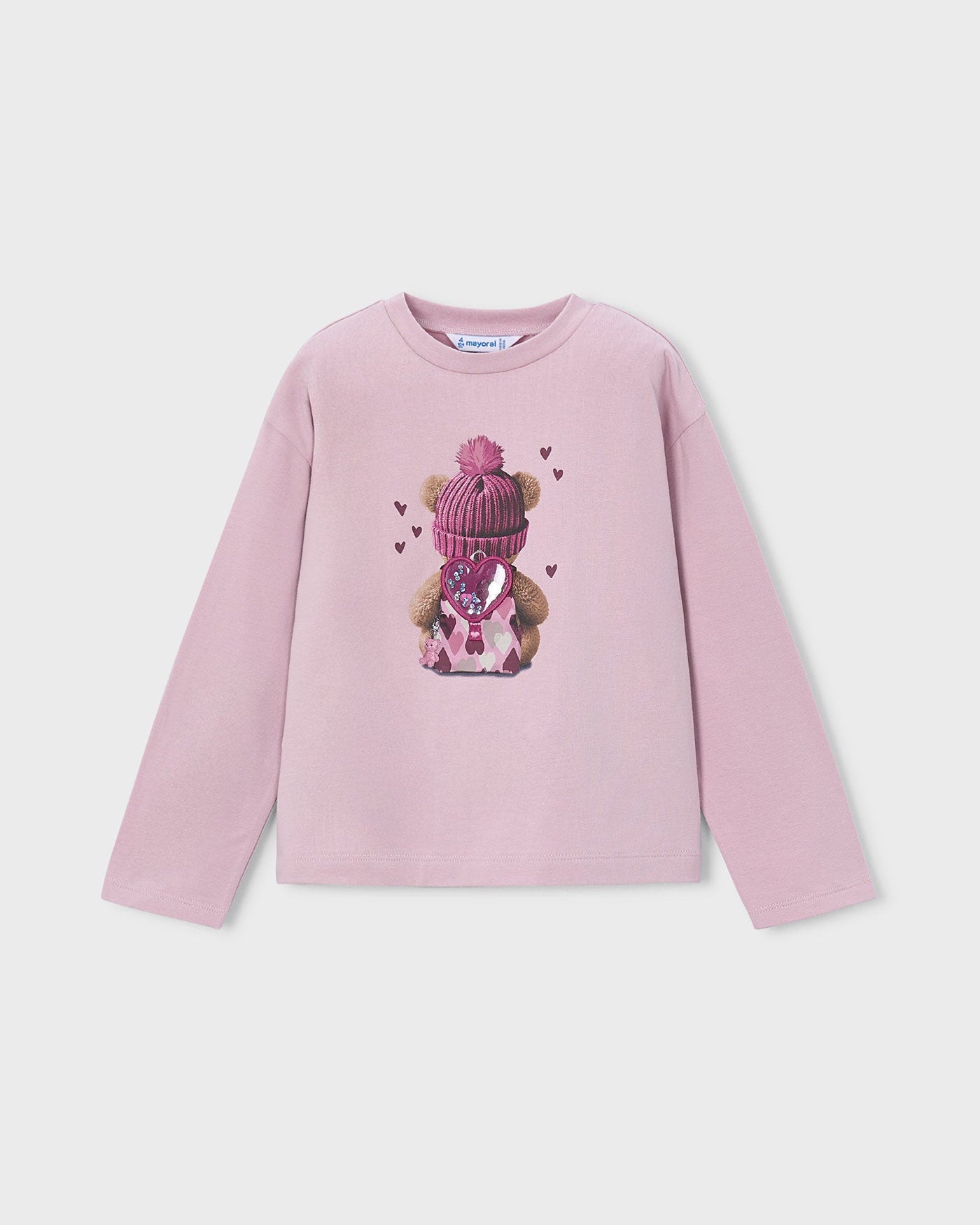 Mayoral Girls Bear T-Shirt