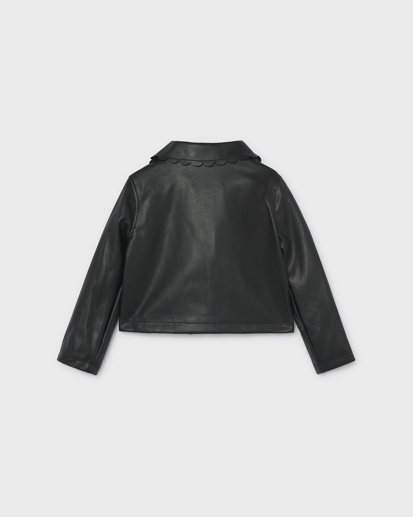 Mayoral Girls Faux Leather Jacket