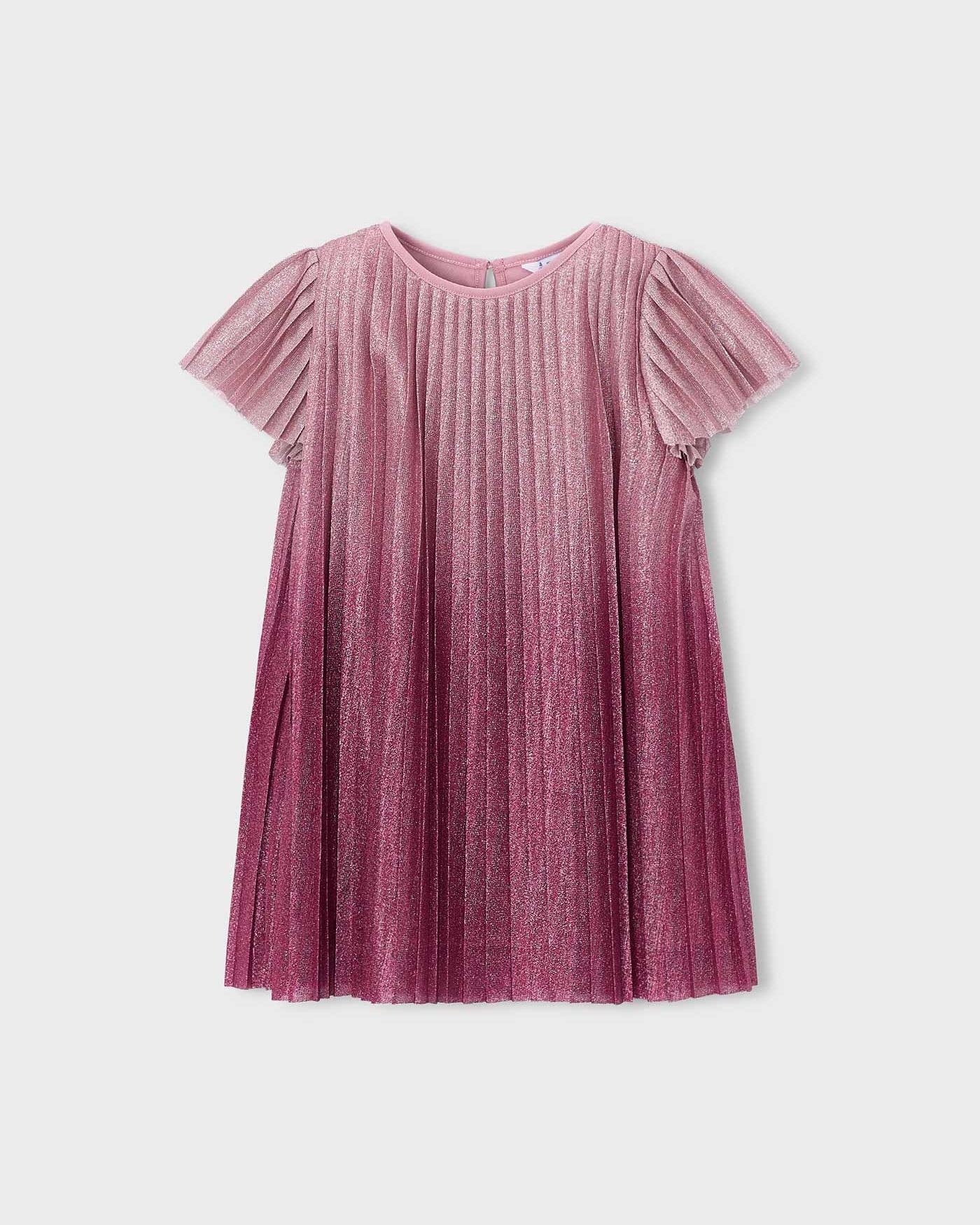 Mayoral Girls Gradient Pleated Dress