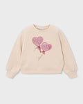 Mayoral Girls Heart Sweatshirt