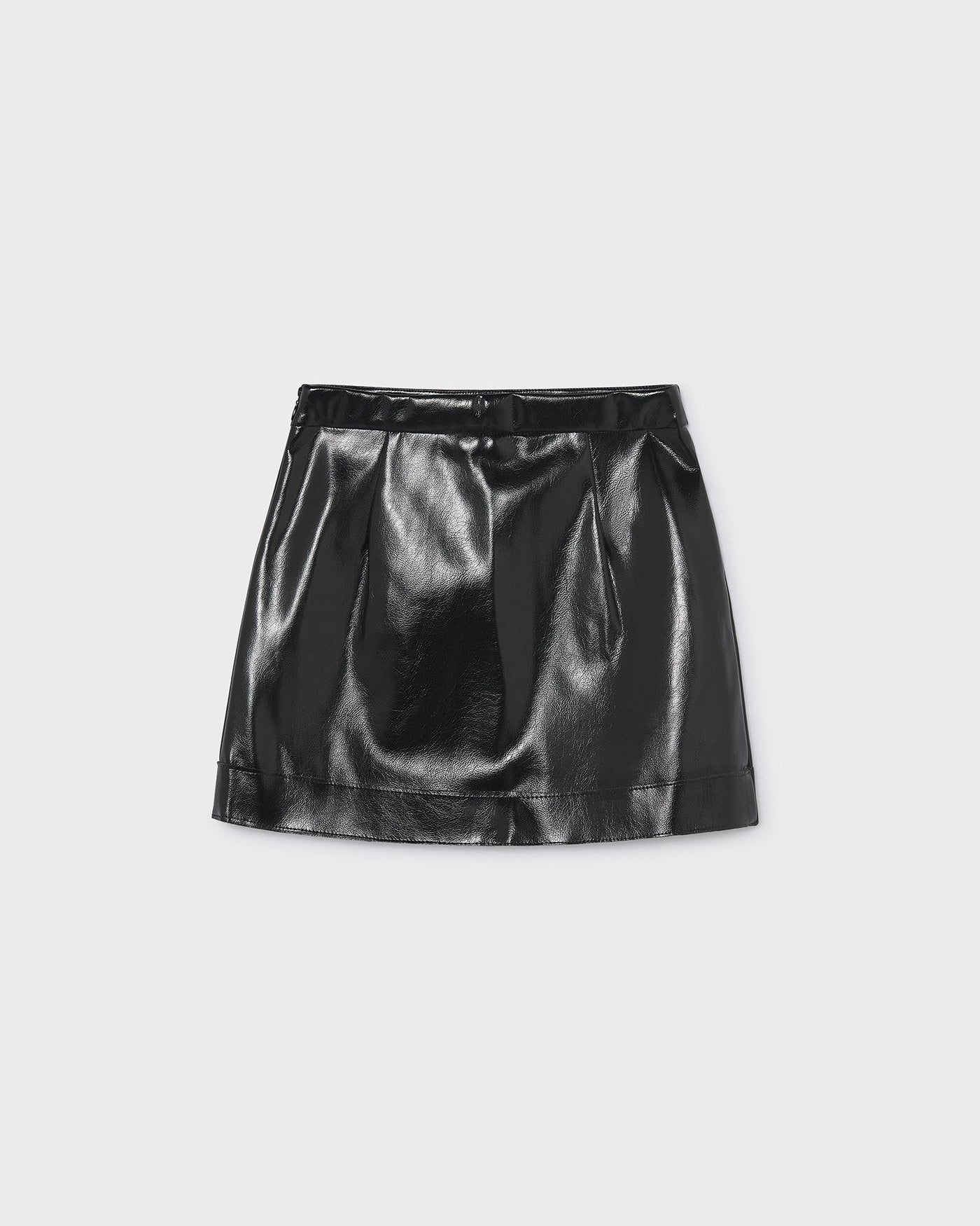 Mayoral Girls Patent Leather Skirt
