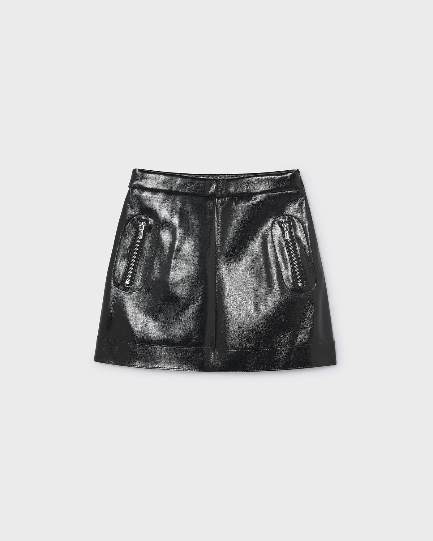 Mayoral Girls Patent Leather Skirt