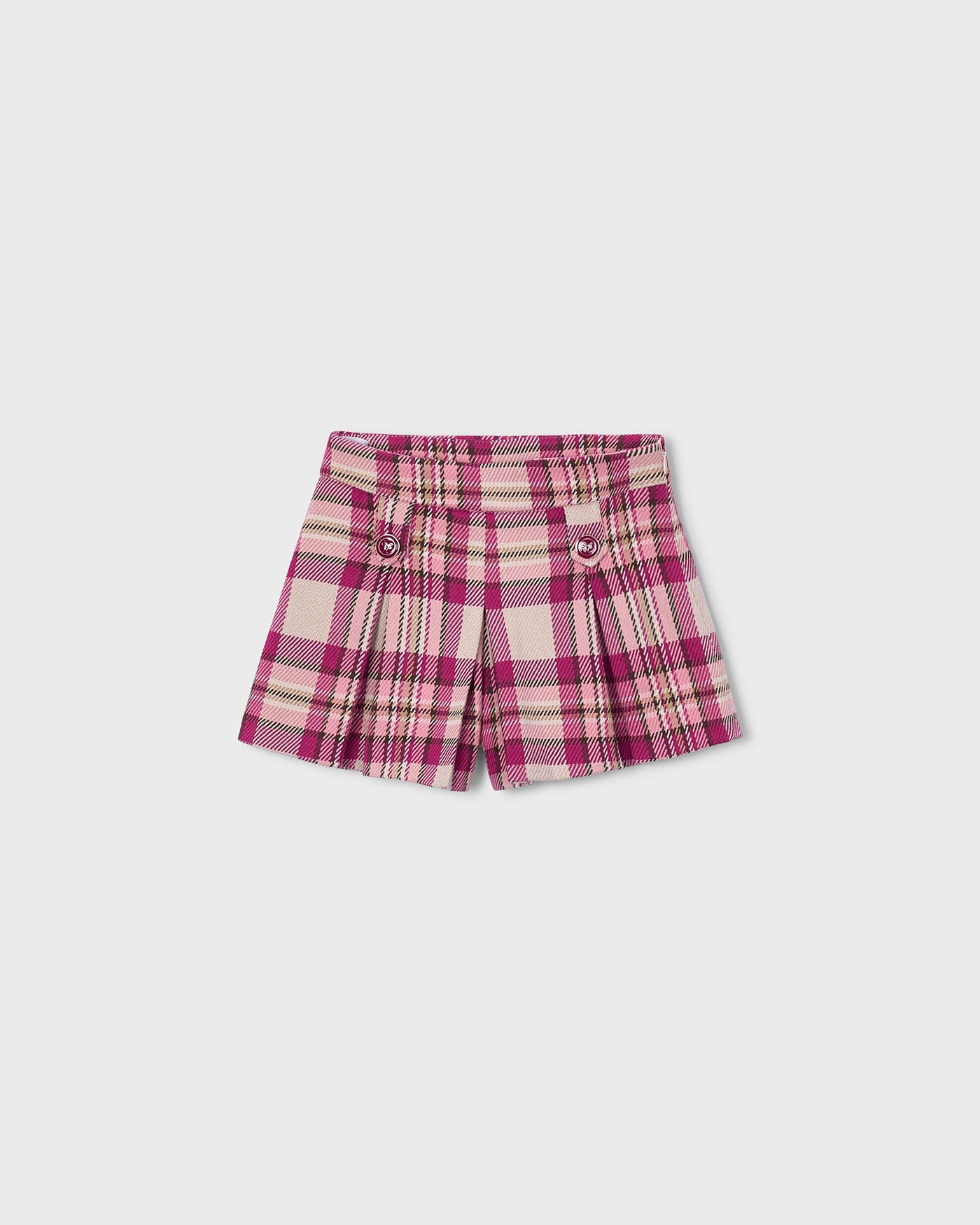 Mayoral Girls Plaid Shorts