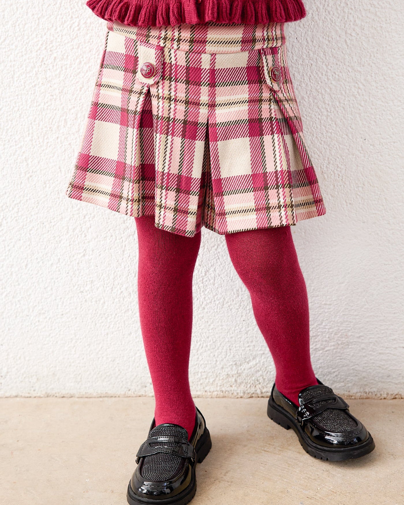 Mayoral Girls Plaid Shorts