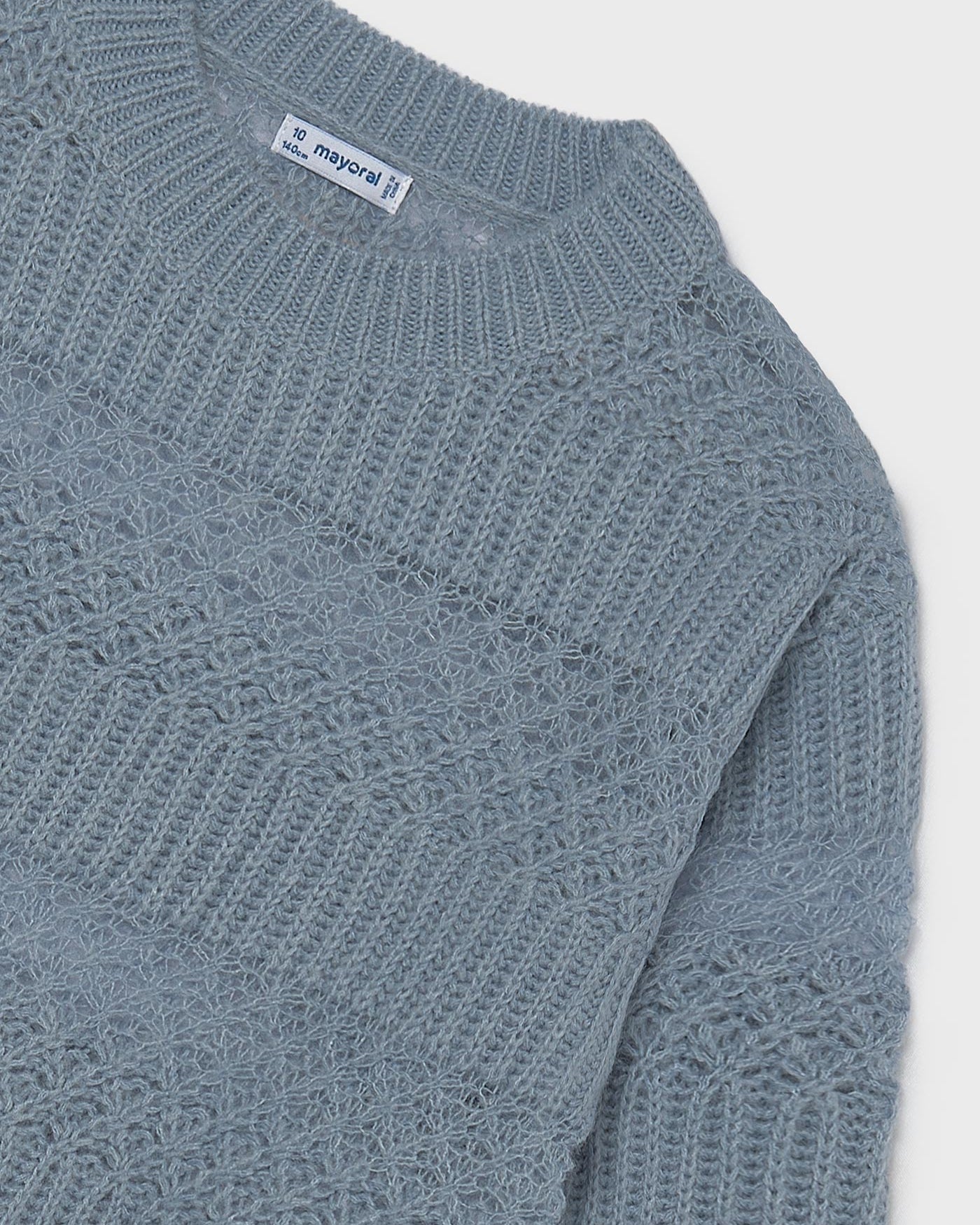 Mayoral Girls Pointelle Sweater