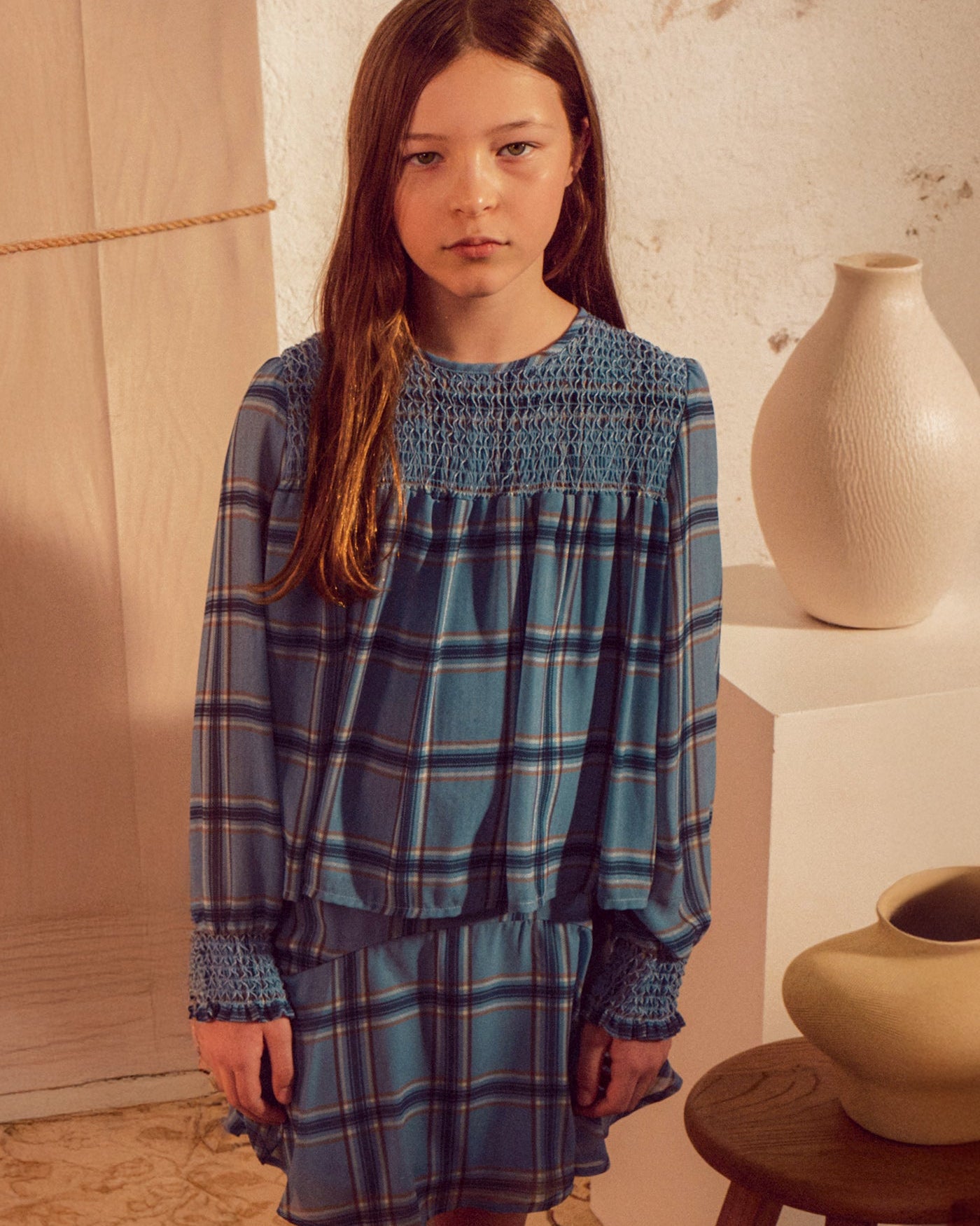 Mayoral Girls Printed Chiffon Skirt