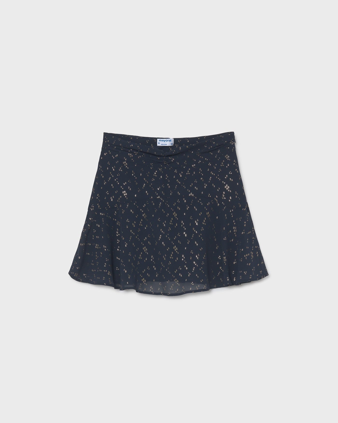Mayoral Girls Printed Chiffon Skirt