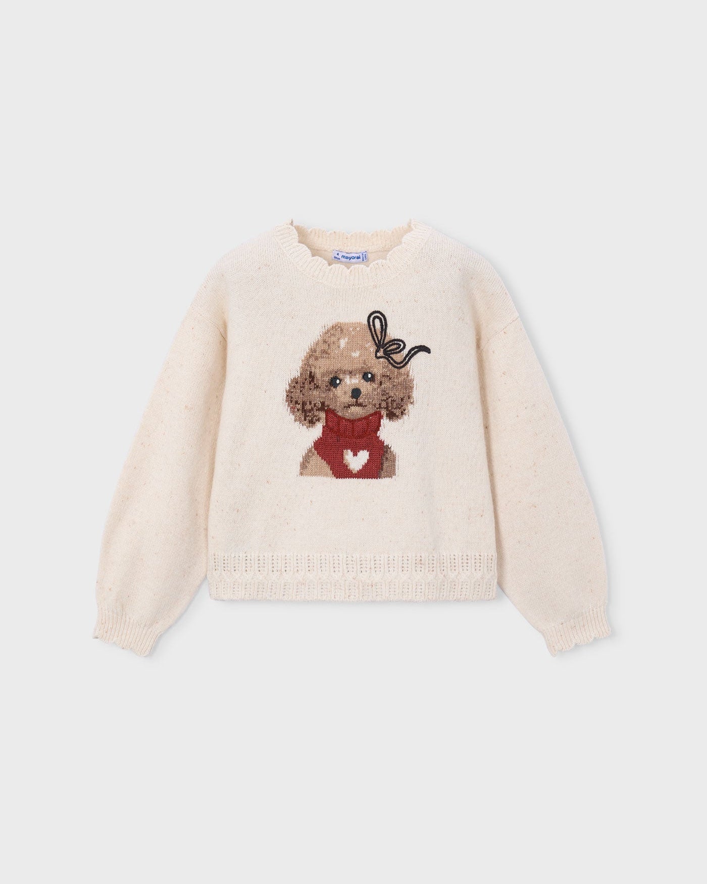 Mayoral Girls Puppy Jumper