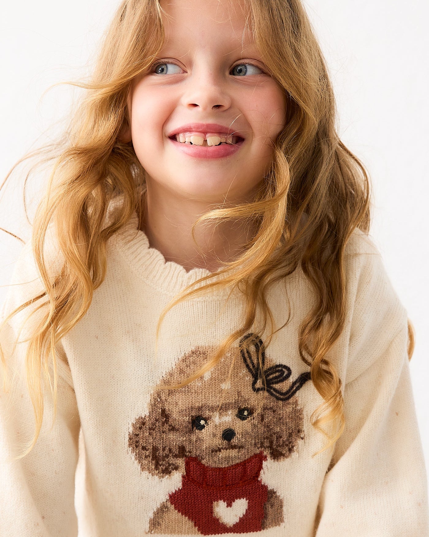 Mayoral Girls Puppy Jumper