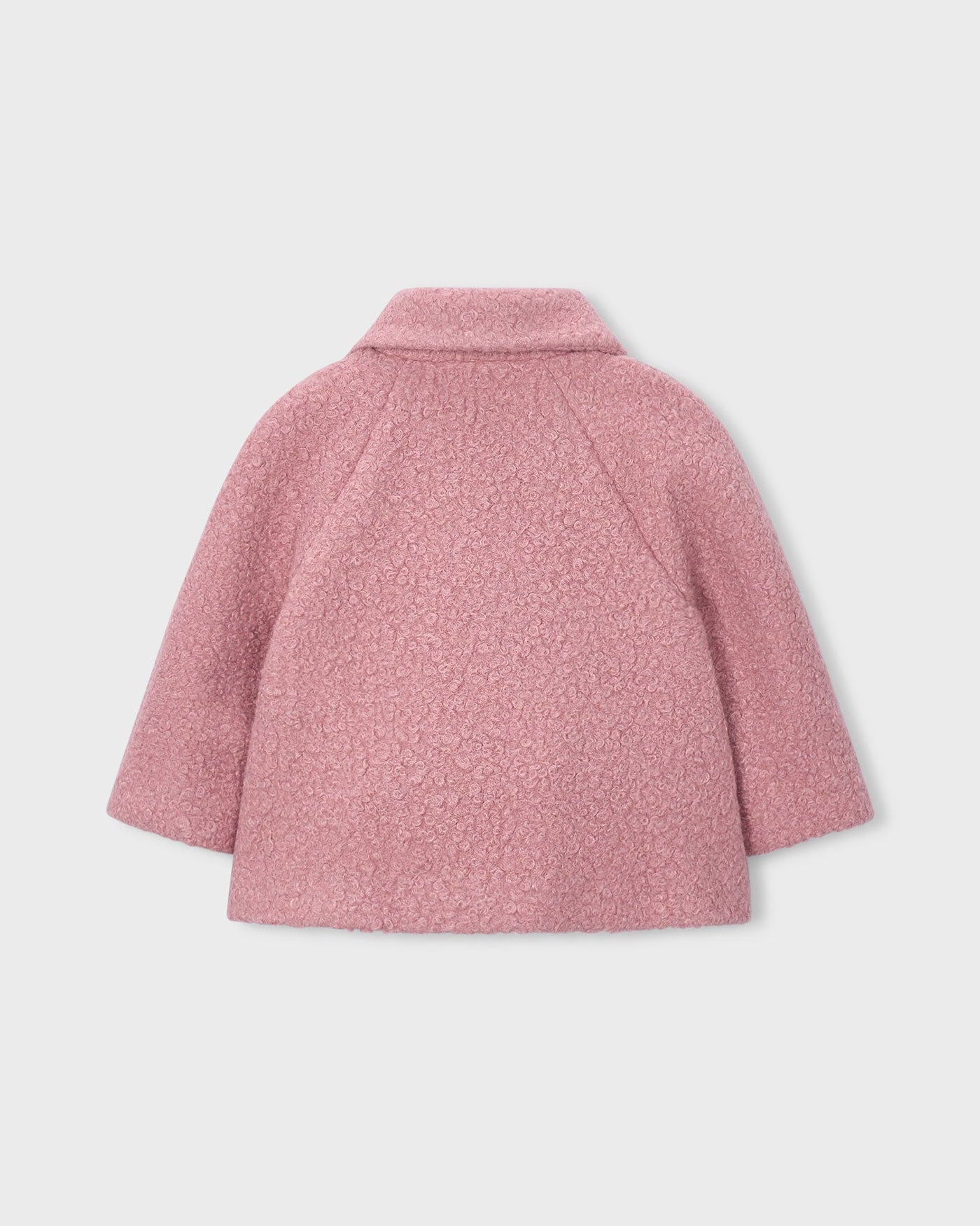 Mayoral Girls Sherpa Coat With Bag