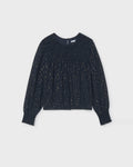 Mayoral Girls Smocked Chiffon Blouse