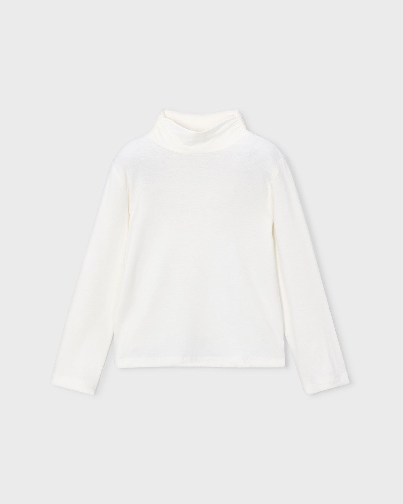 Mayoral Girls Turtleneck cream