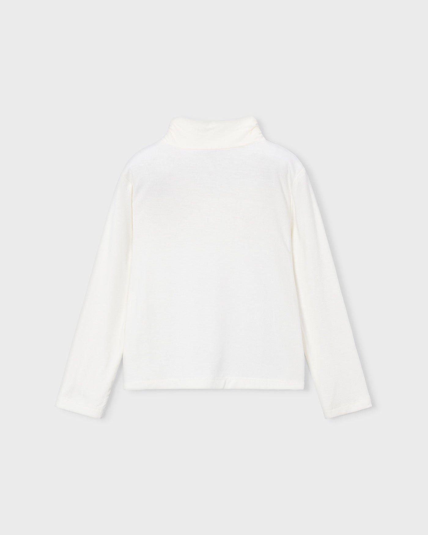 Mayoral Girls Turtleneck cream