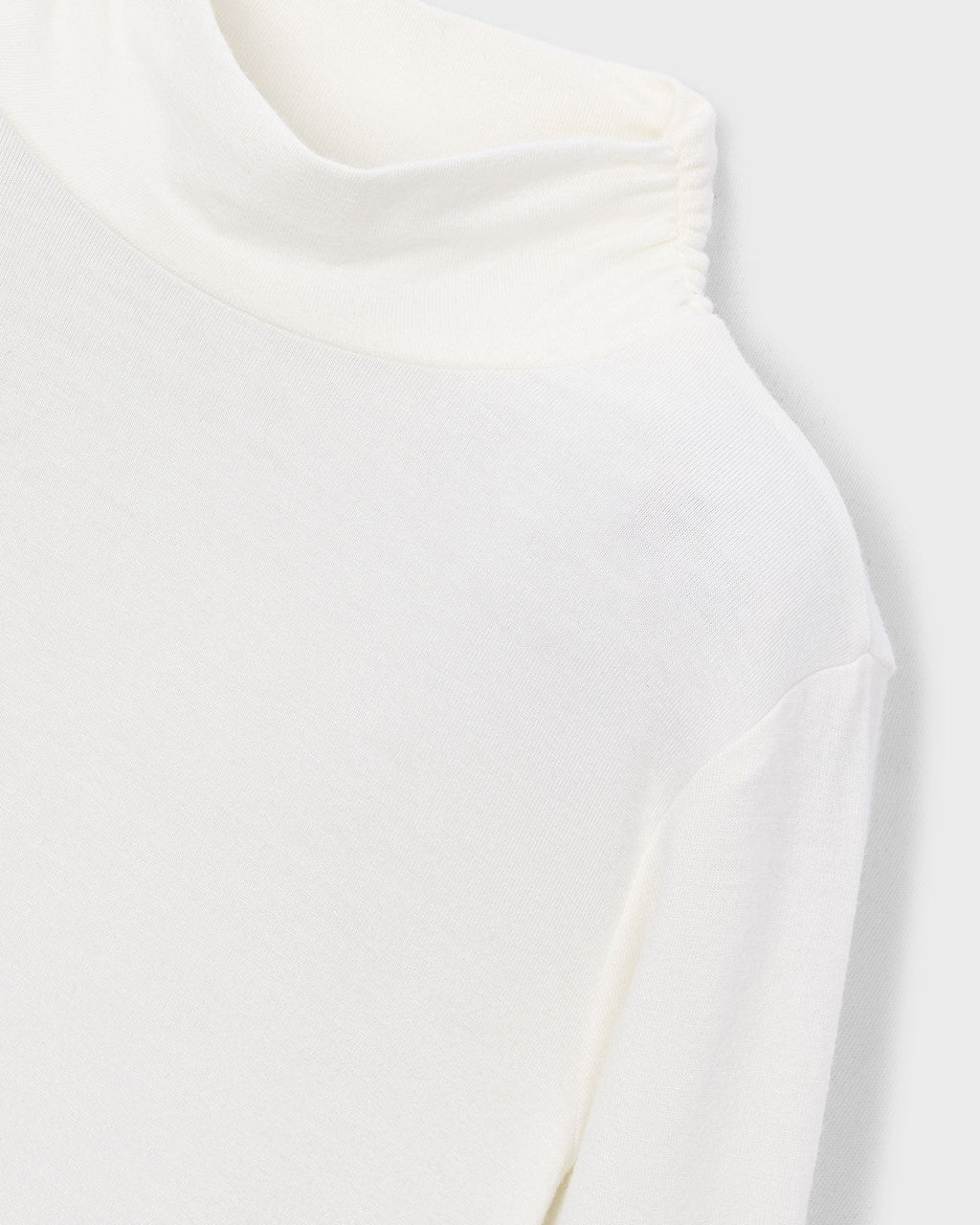 Mayoral Girls Turtleneck cream