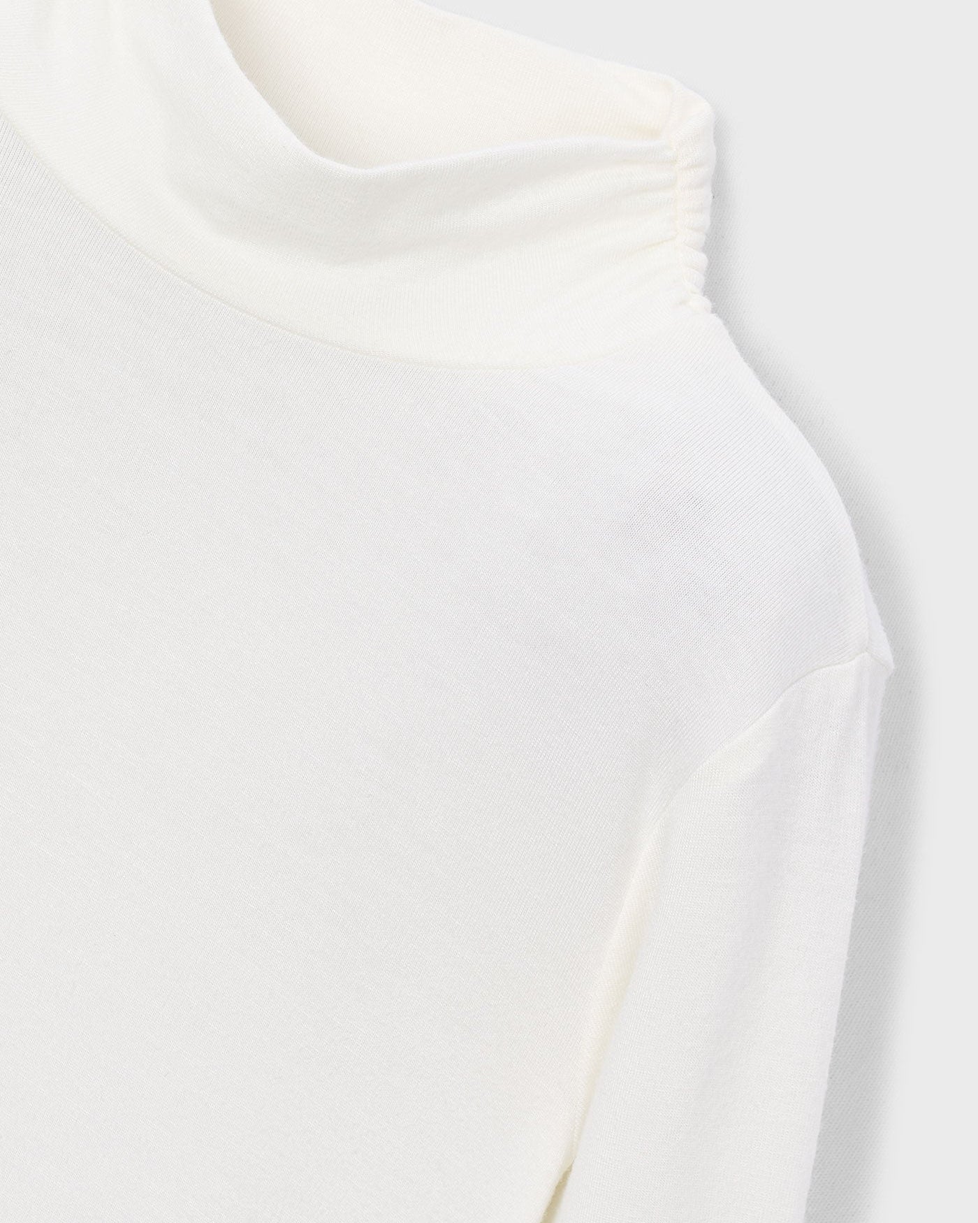 Mayoral Girls Turtleneck cream