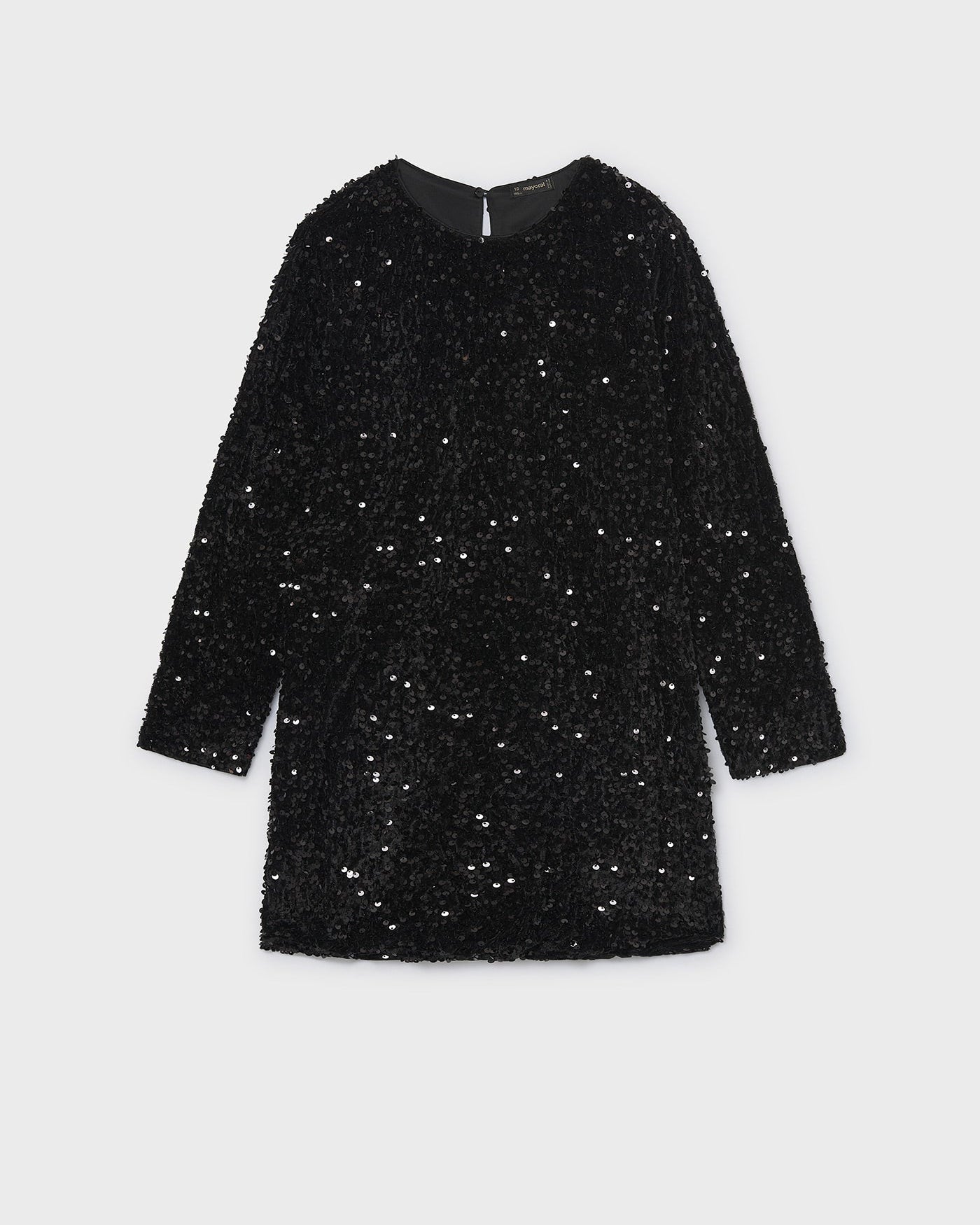 Mayoral Girls Velvet Sequin Dress