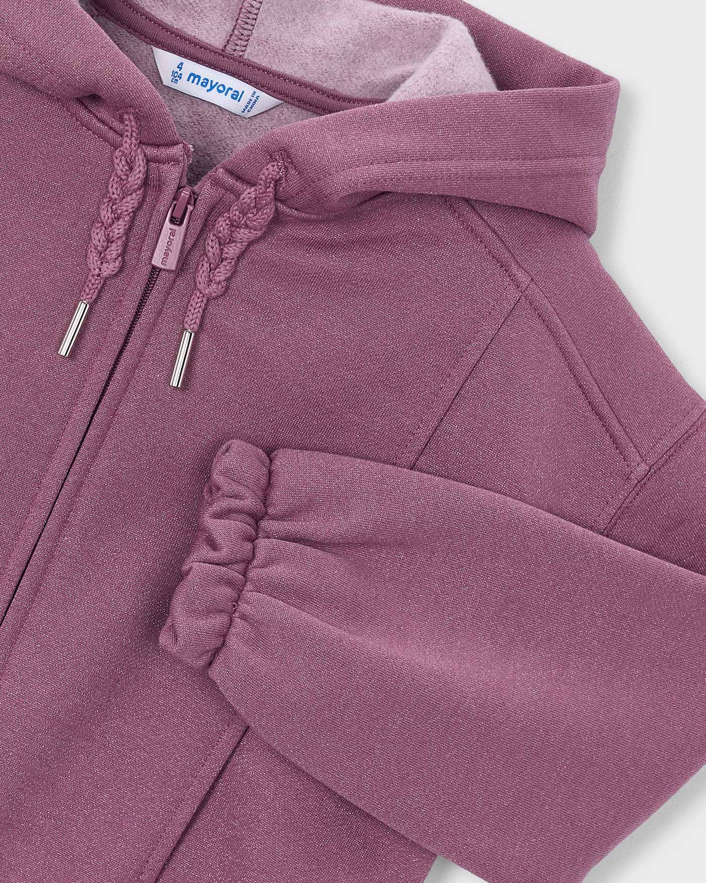 Mayoral Girls Zip Up Hoodie