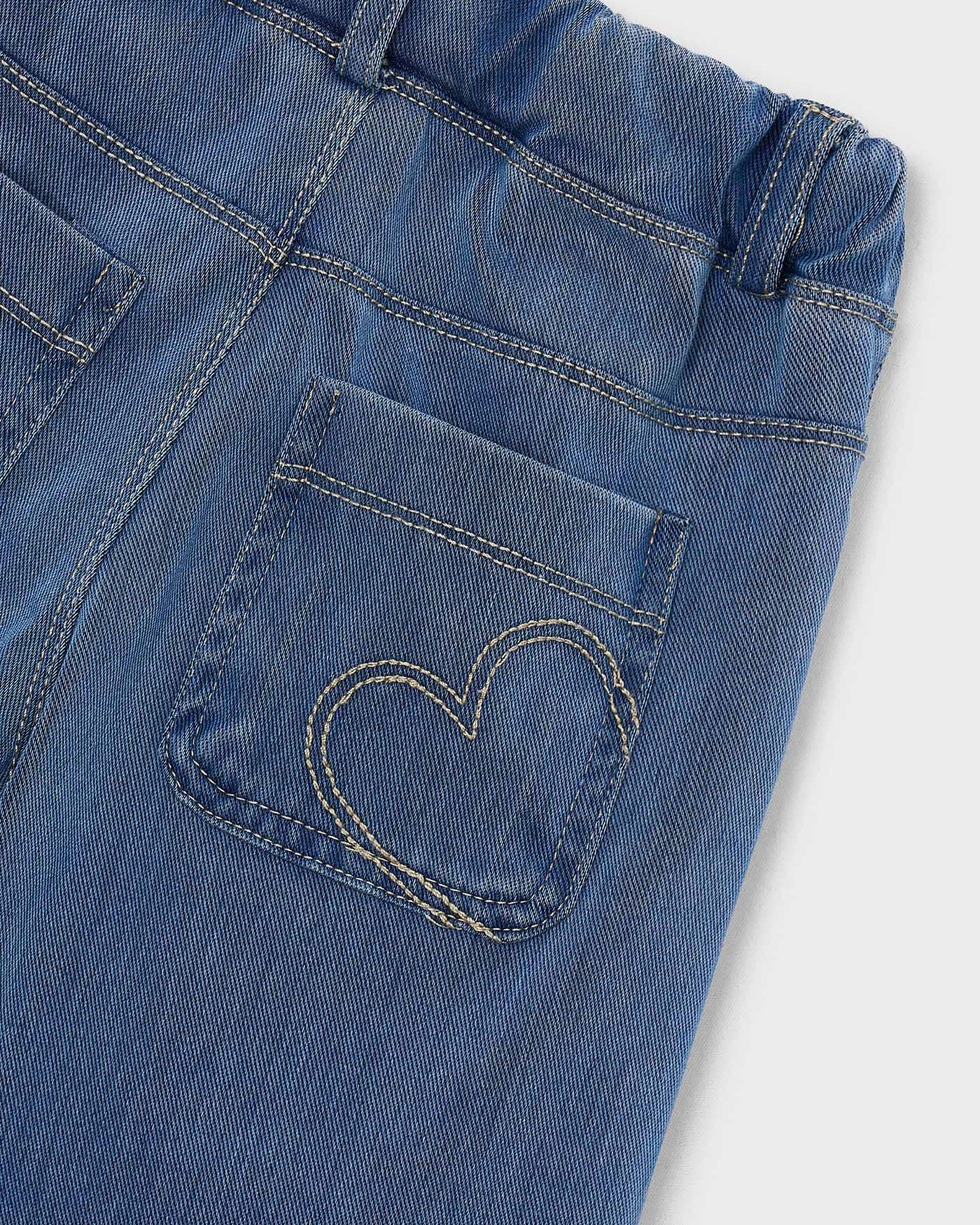 Mayoral girls Wide Leg Pull On Jeans