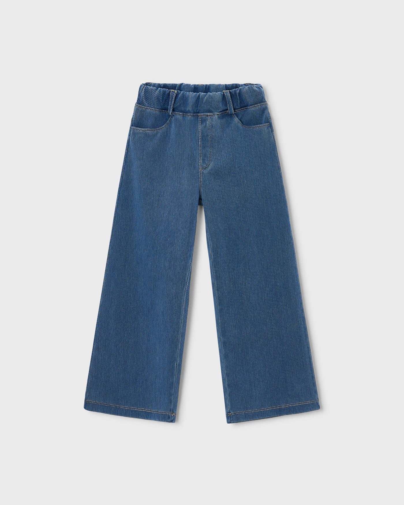 Mayoral girls Wide Leg Pull On Jeans