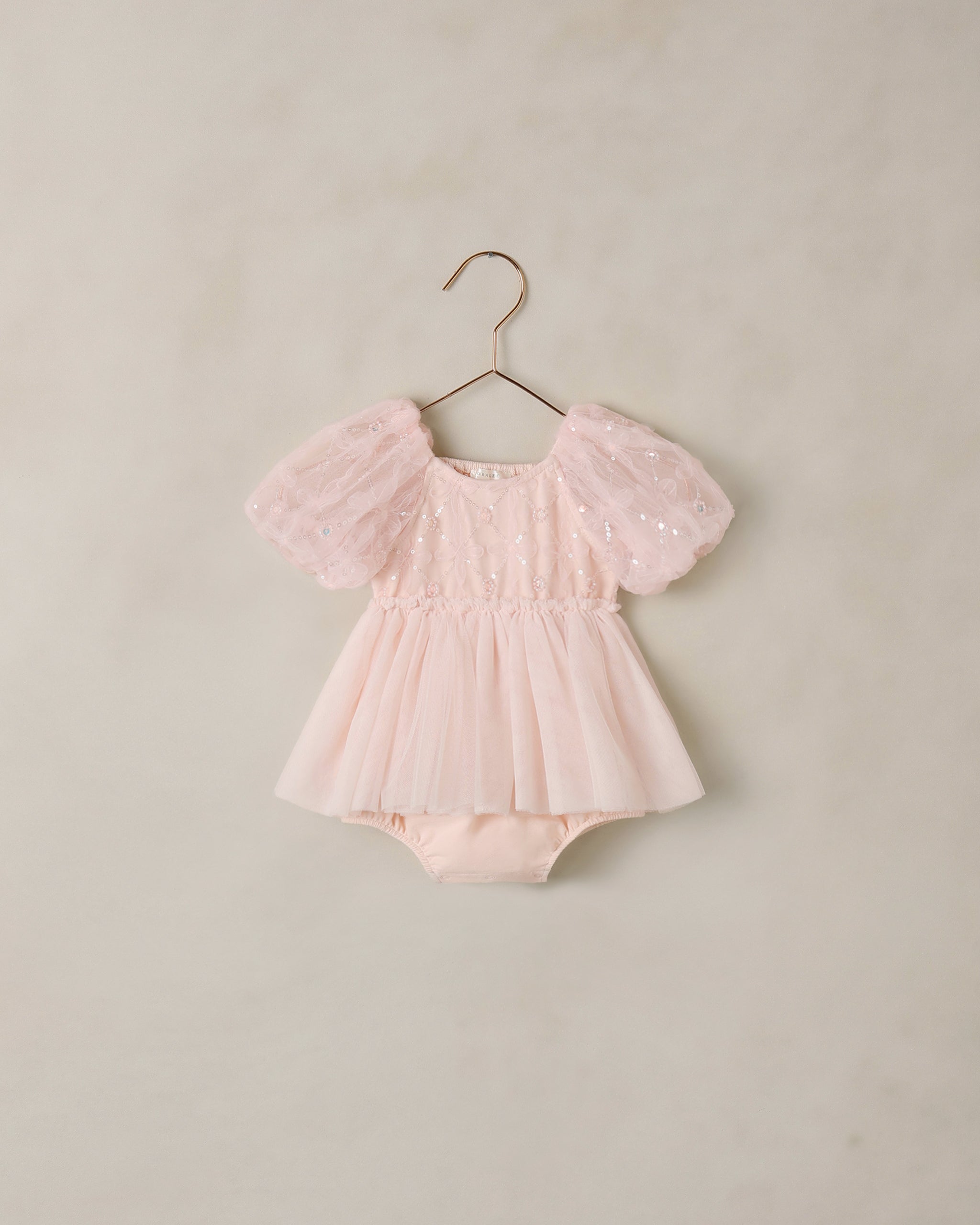 【non】Treat Girl's tulle frill jersey NoraLee Ruffle Tulle Collar - Antique | Little Gatherer NZ