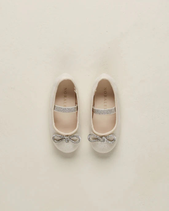 Noralee Girls Shimmer Ballet Flats
