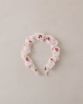 Noralee Gathered Red Hearts Headband