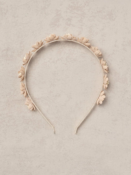 Noralee Off White Floral Headband _NLA022TUAL-187