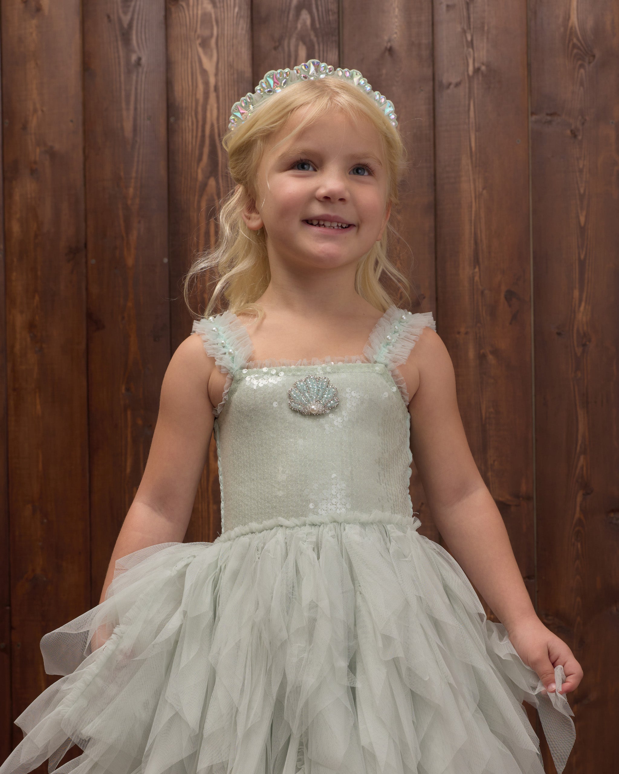 Noralee Girls Magique Sequin & Tulle Dress