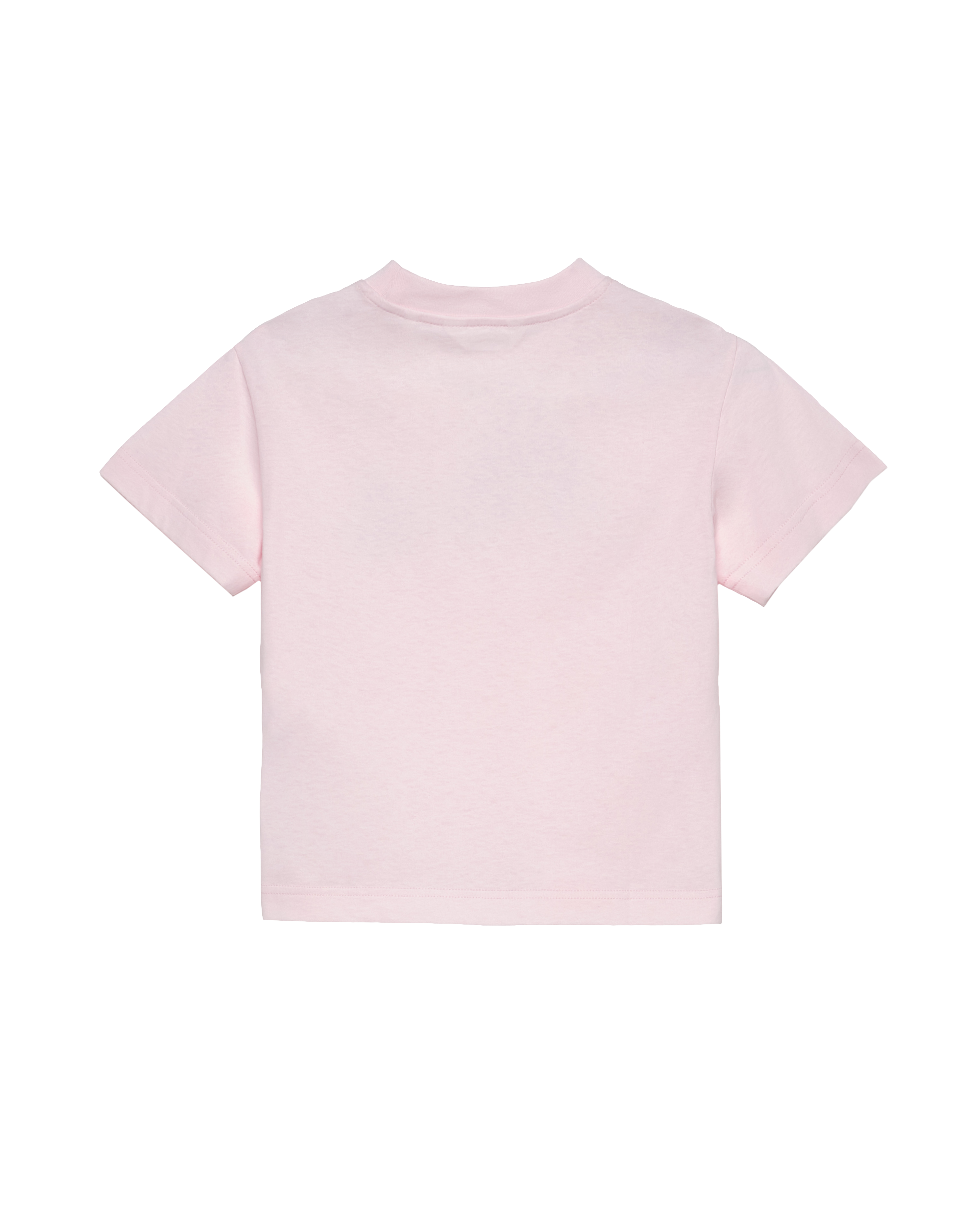 Pink t-shirt on a white background