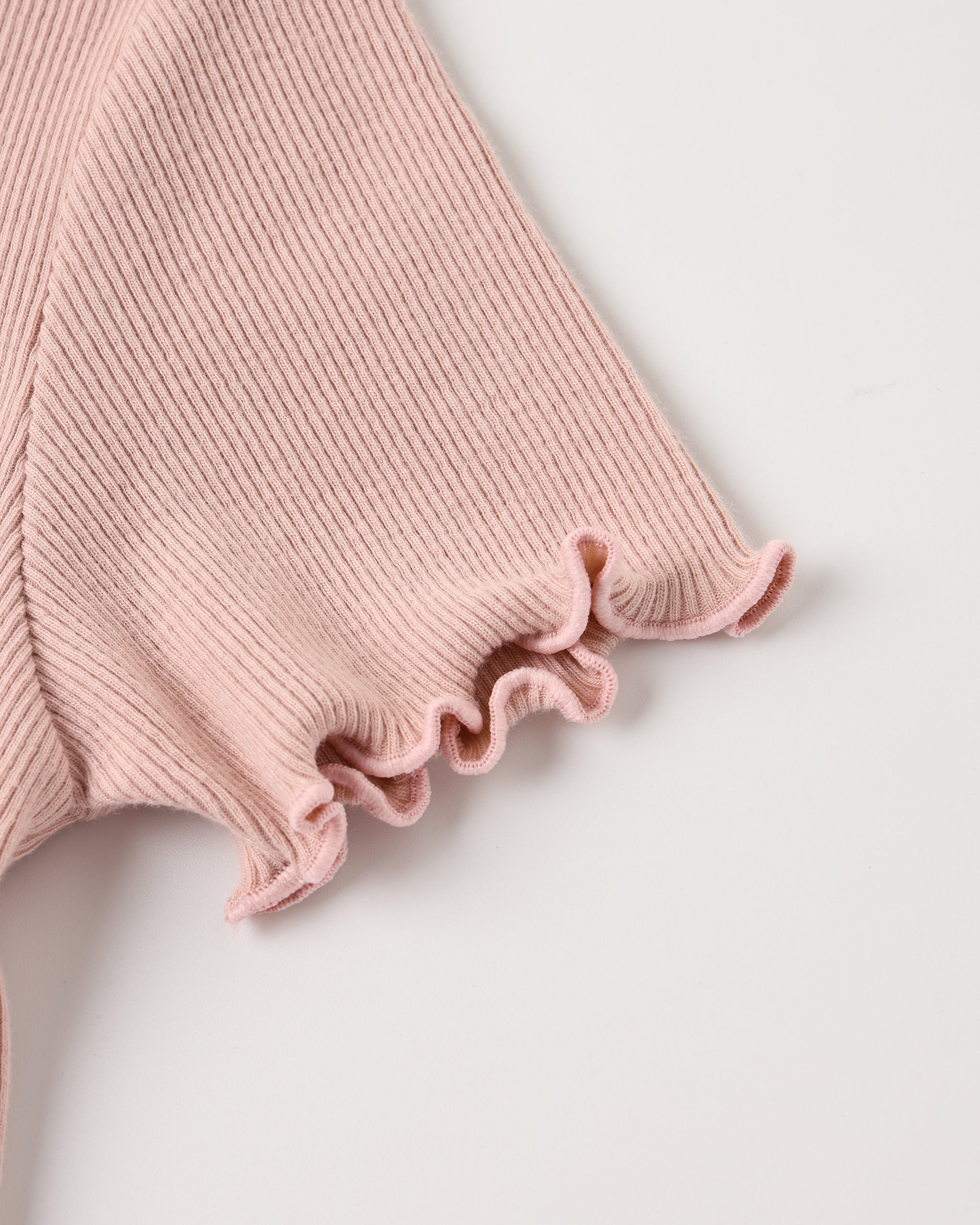 Rylee + Cru Girls Ribbed Basic Tee