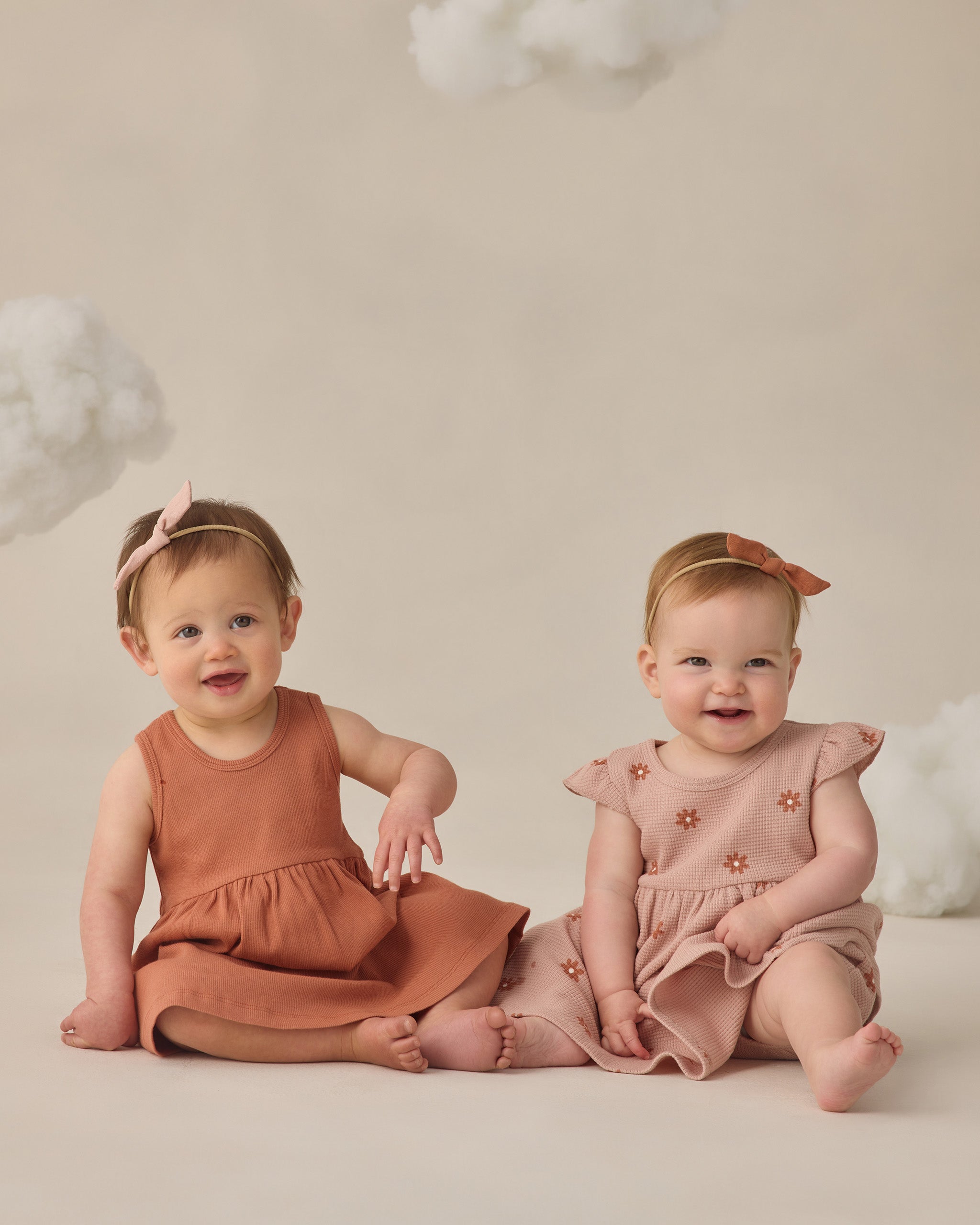 Quincy Mae Baby Girls Flutter Sleeve Dress_ QM288BLSE