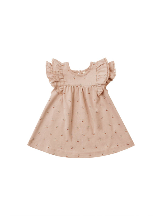 Quincy Mae Baby Cherries Flutter Dress_ QM020KERS1-P209
