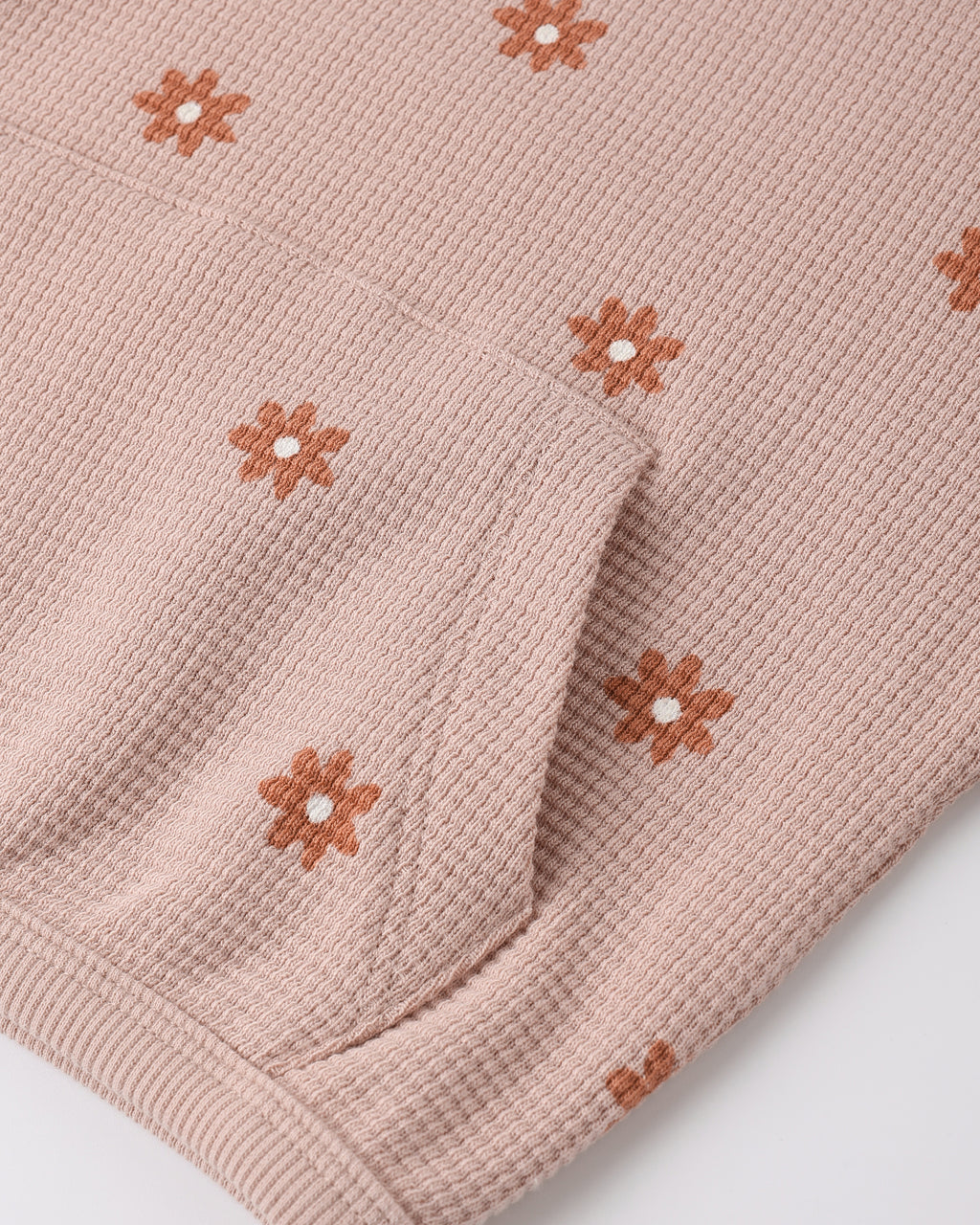 Quincy Mae Baby Girls Waffle Sweater Set_ QM107BLSE