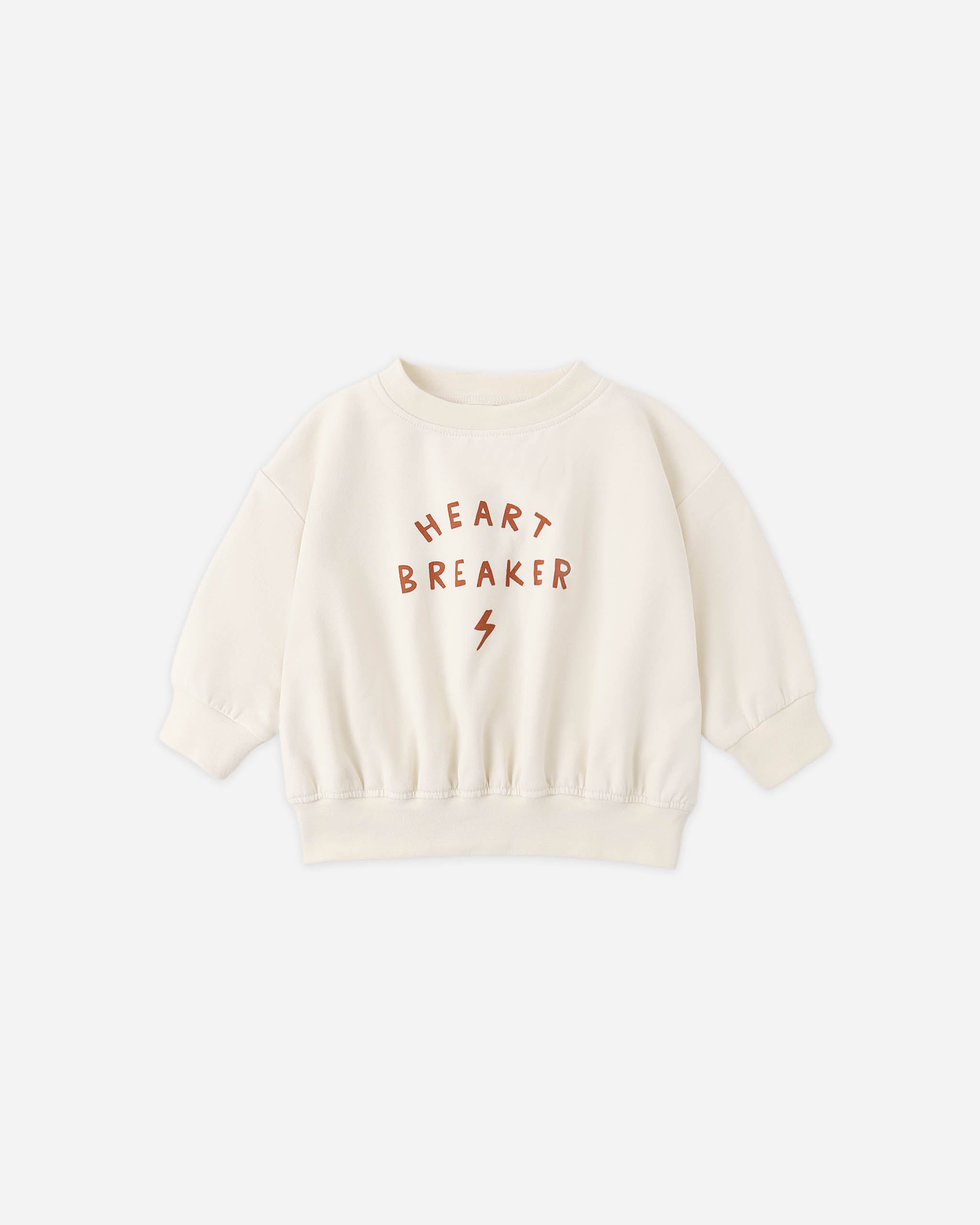 Quincy Mae Baby Relaxed Heart Breaker Sweatshirt_ QM454PALM