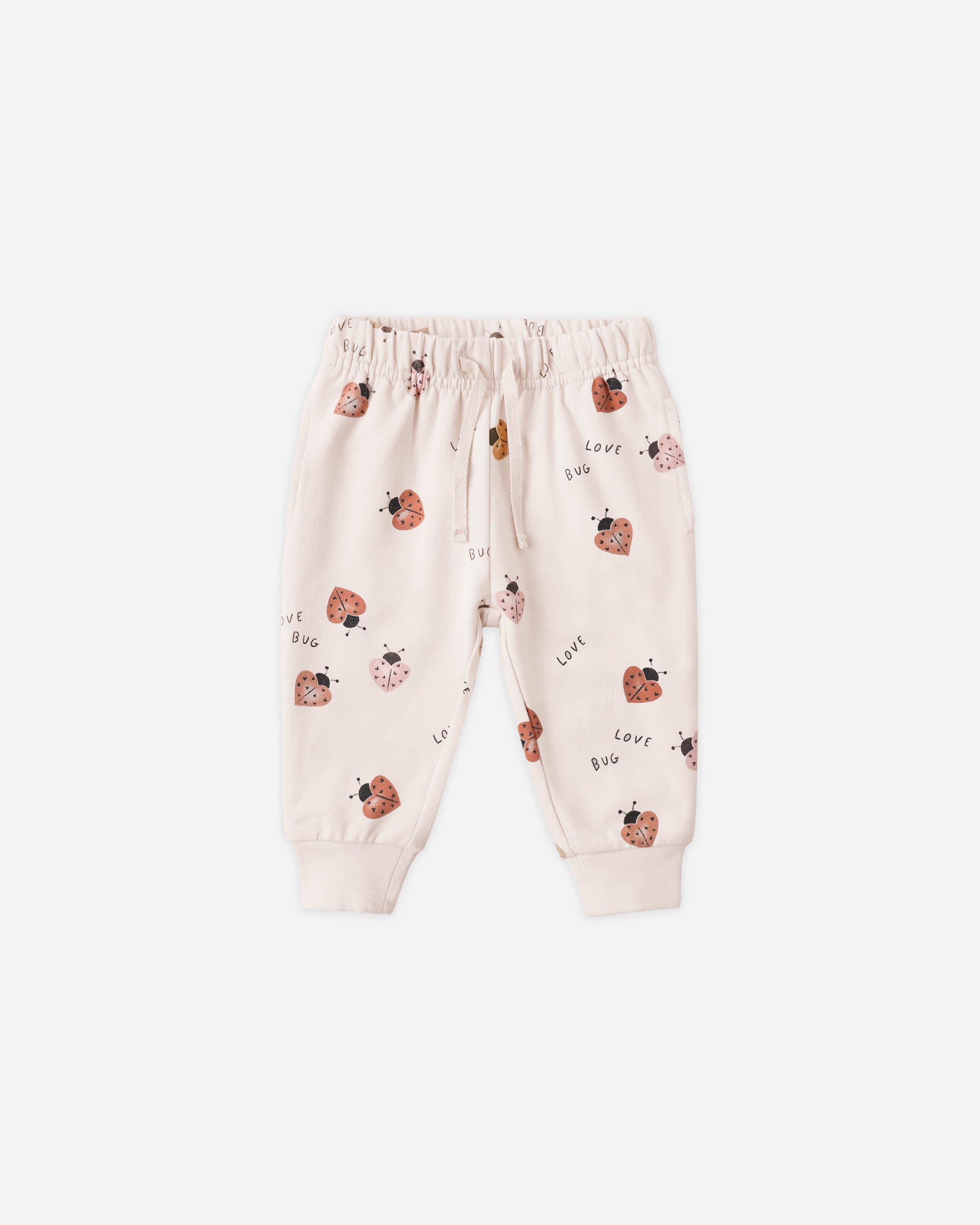 Quincy Mae Baby Relaxed Love Bug Sweatshirt & Sweatpant Set_ QM454HANN-QM456HANN