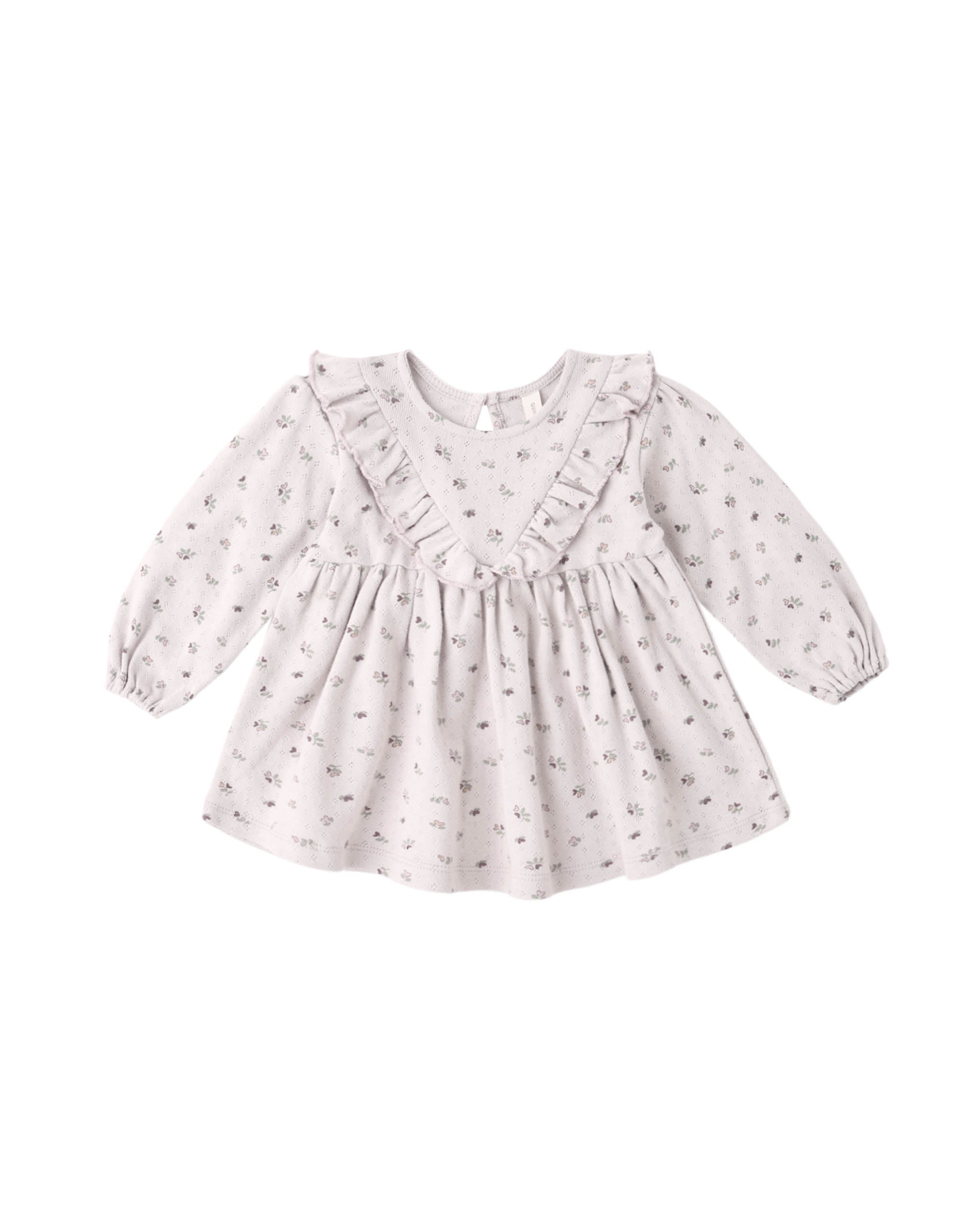 Quincy Mae Baby Girls Long Sleeve Ruffle Dress 