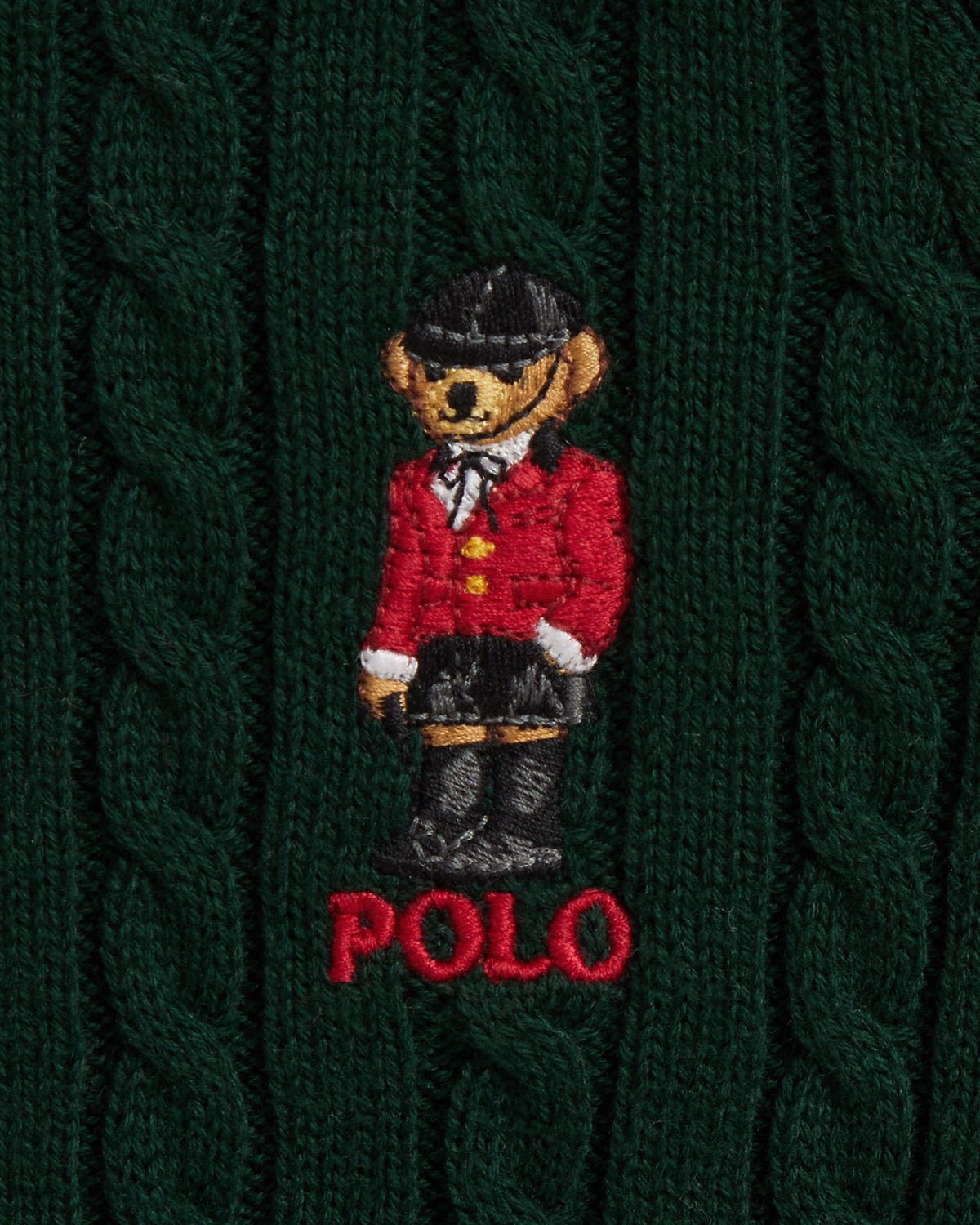 Ralph Lauren Baby Girls Cotton Cable-Knit Cardigan