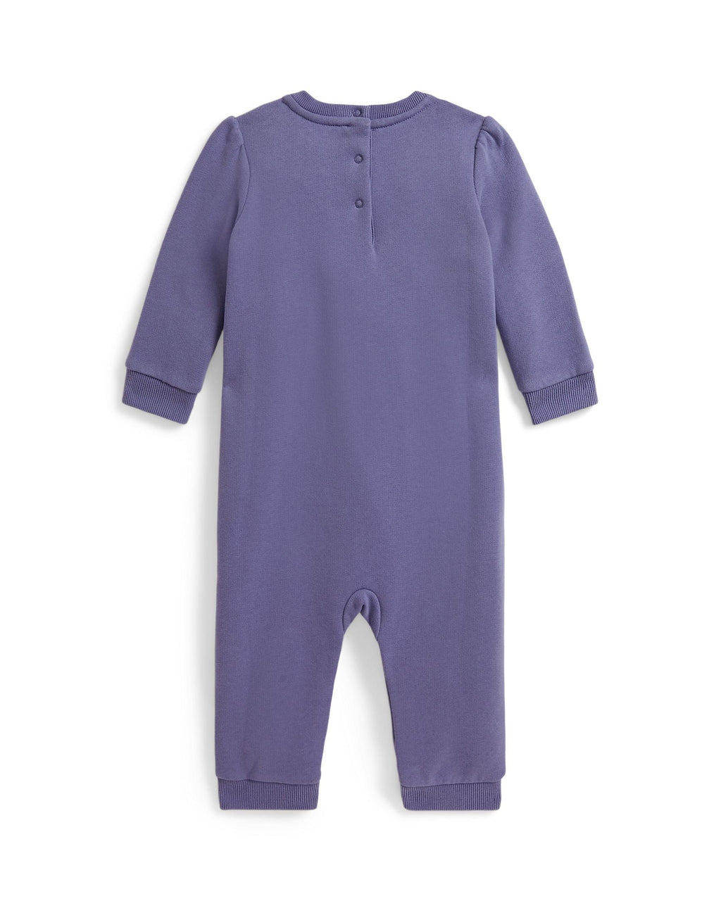 Ralph Lauren Baby Girls Polo Bear Fleece Coverall