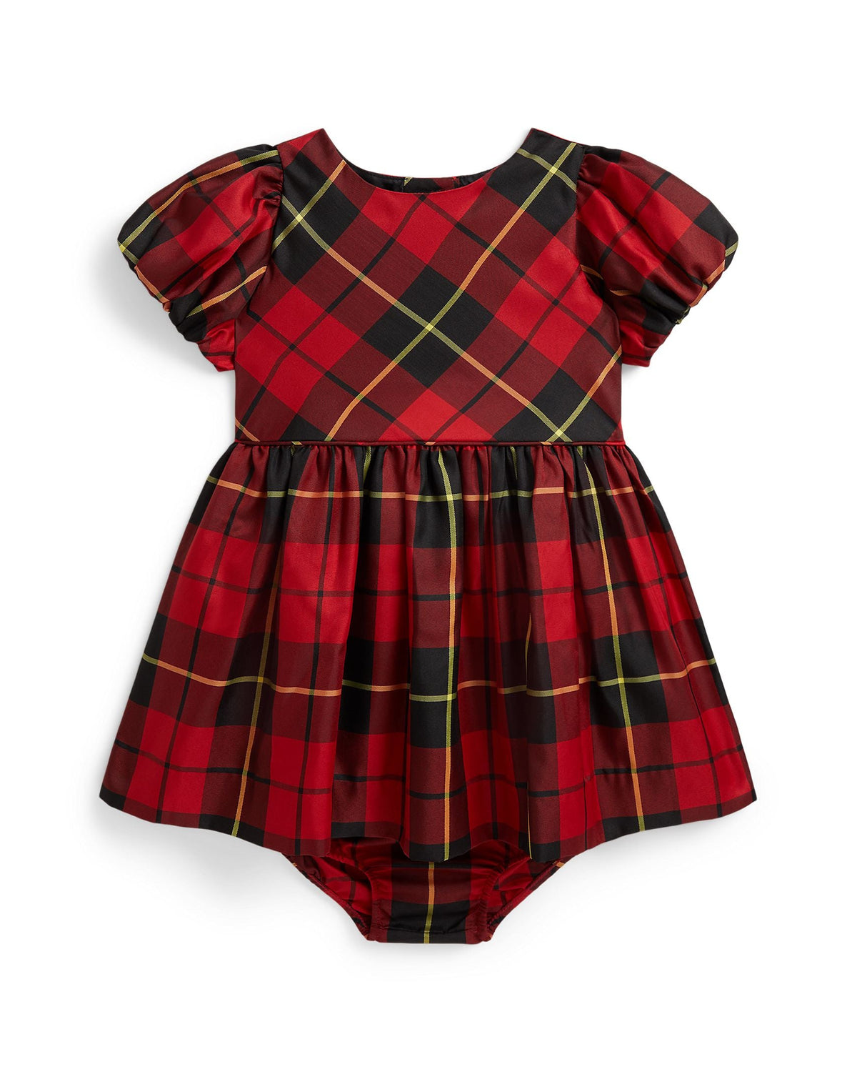 Ralph Lauren Baby Girls Taffeta Plaid Dress