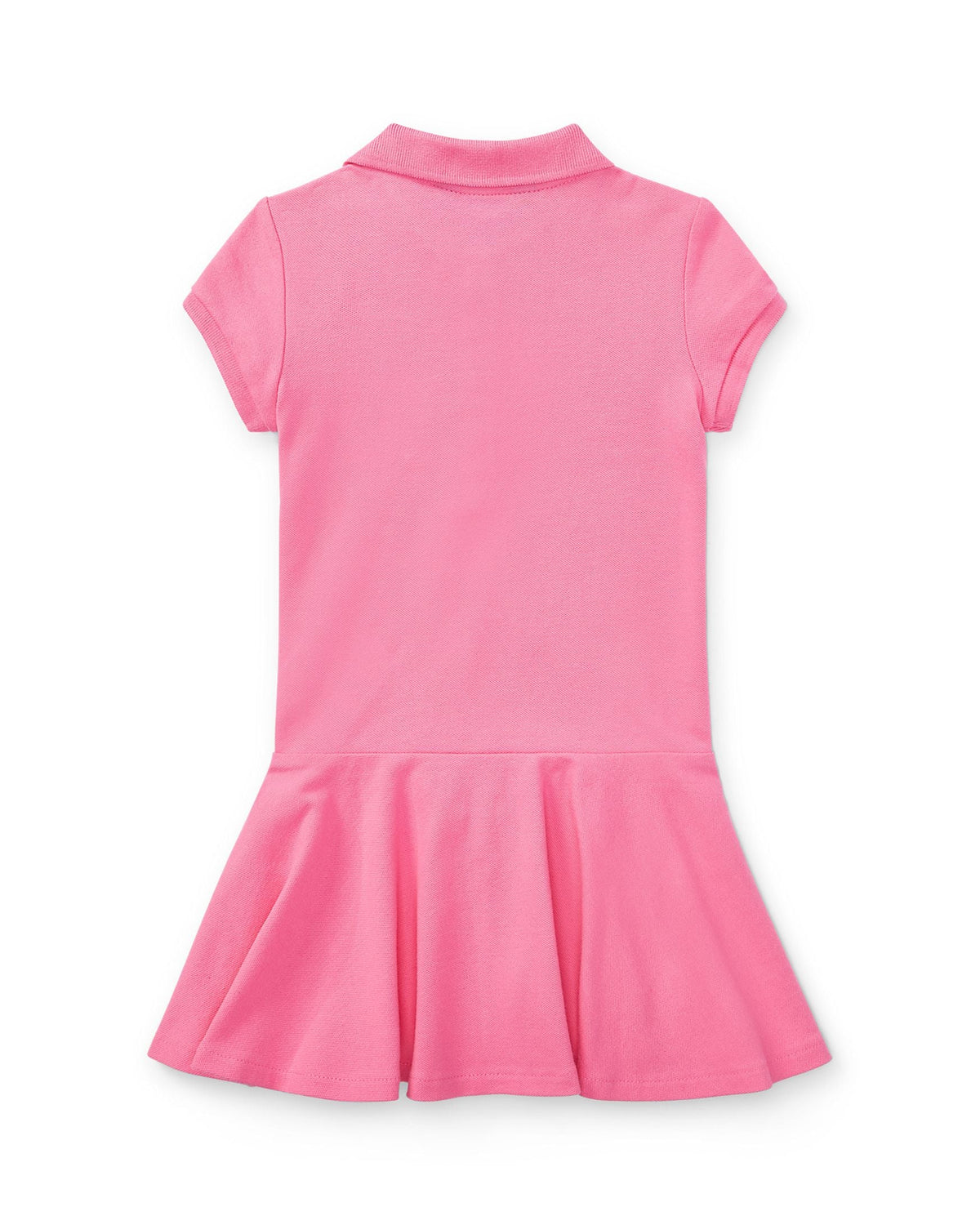 Ralph Lauren Girls Mini Stretch Mesh Polo Dress pink 